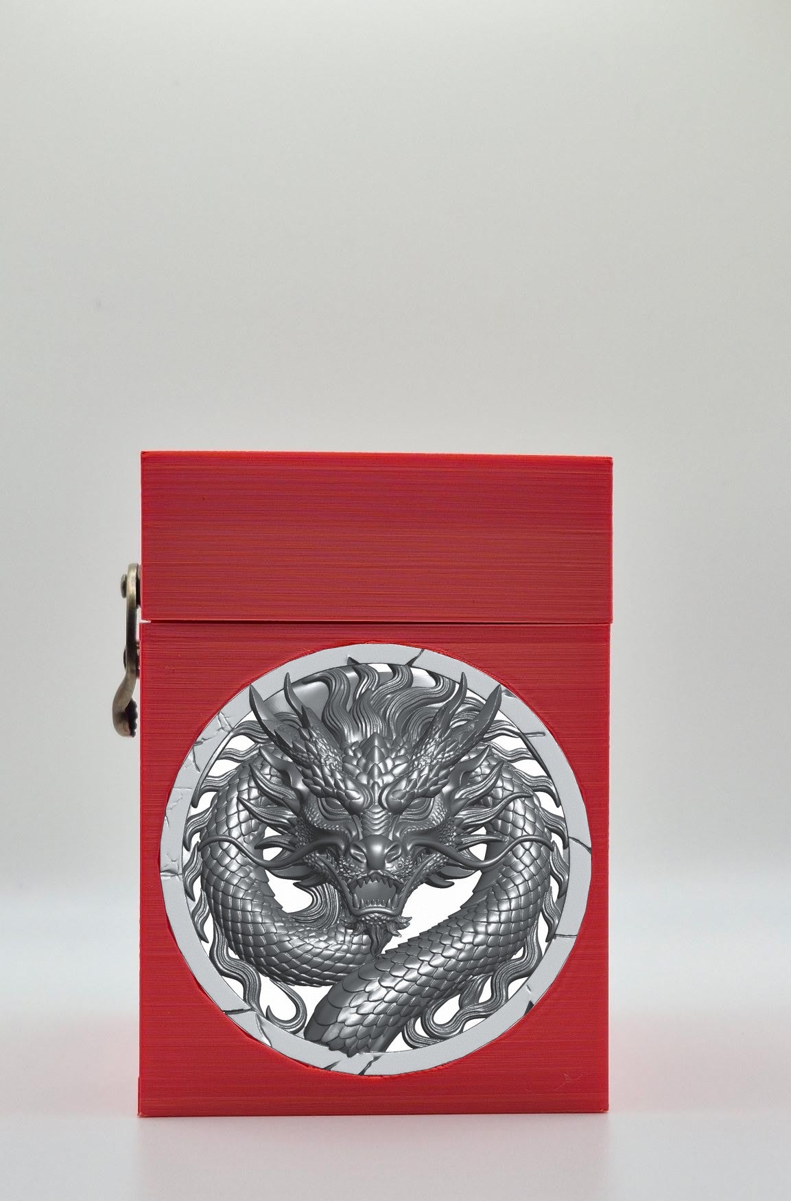 Dragon Card Box — Red