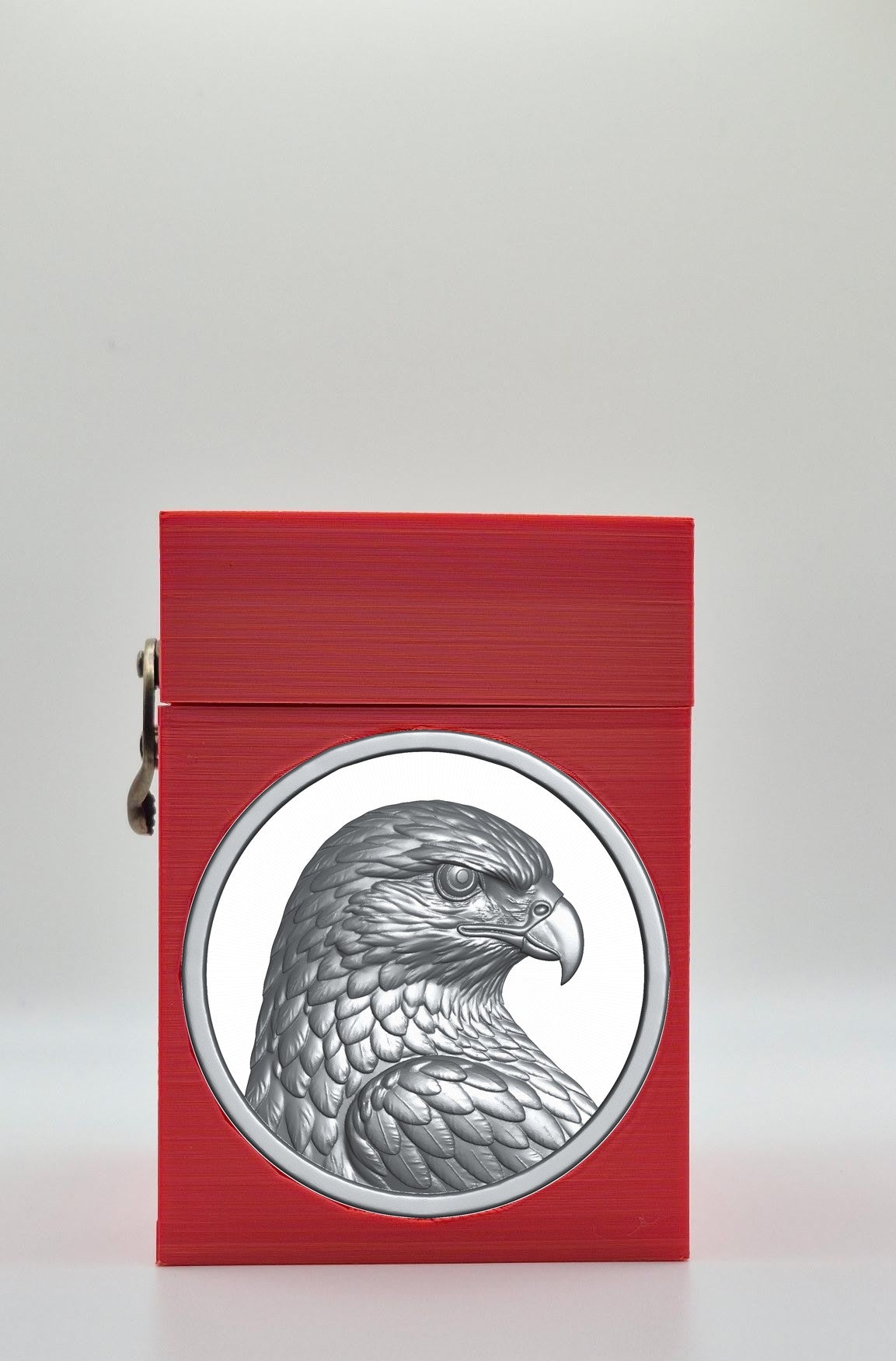 Eagle Card Box — Red