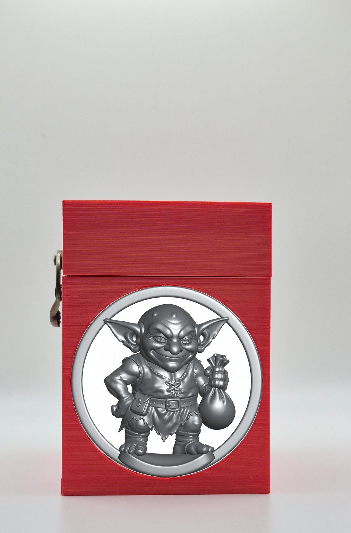 Greedy Goblin Card Box — Red