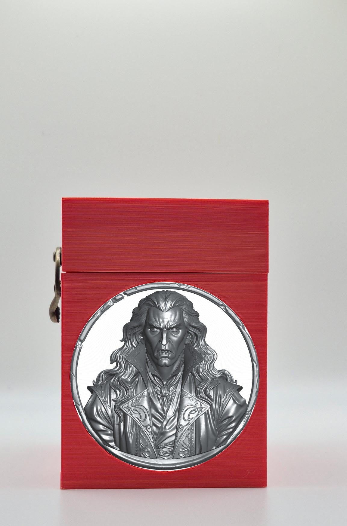 Gothic Vampire Card Box — Red