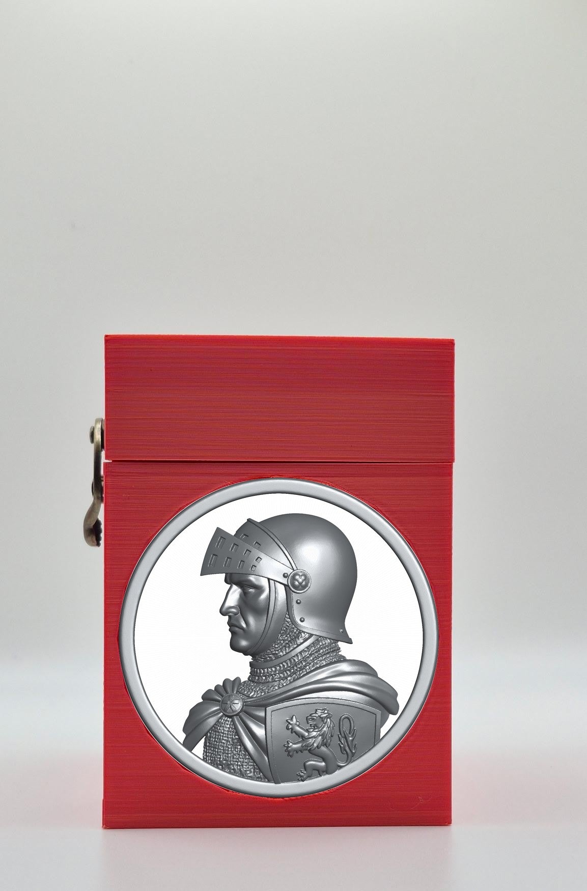 Knight Card Box — Red