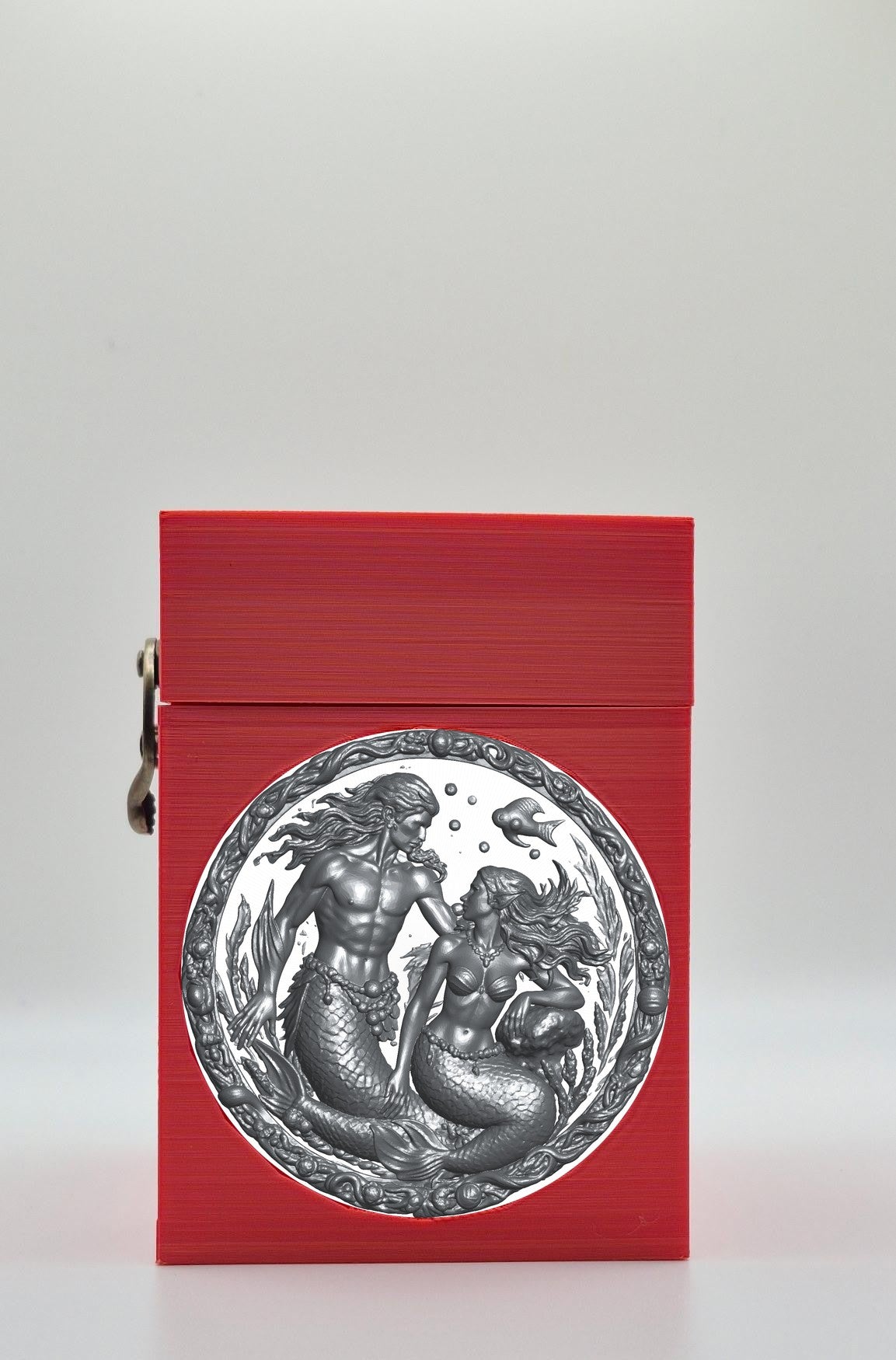 Merfolk Card Box — Red