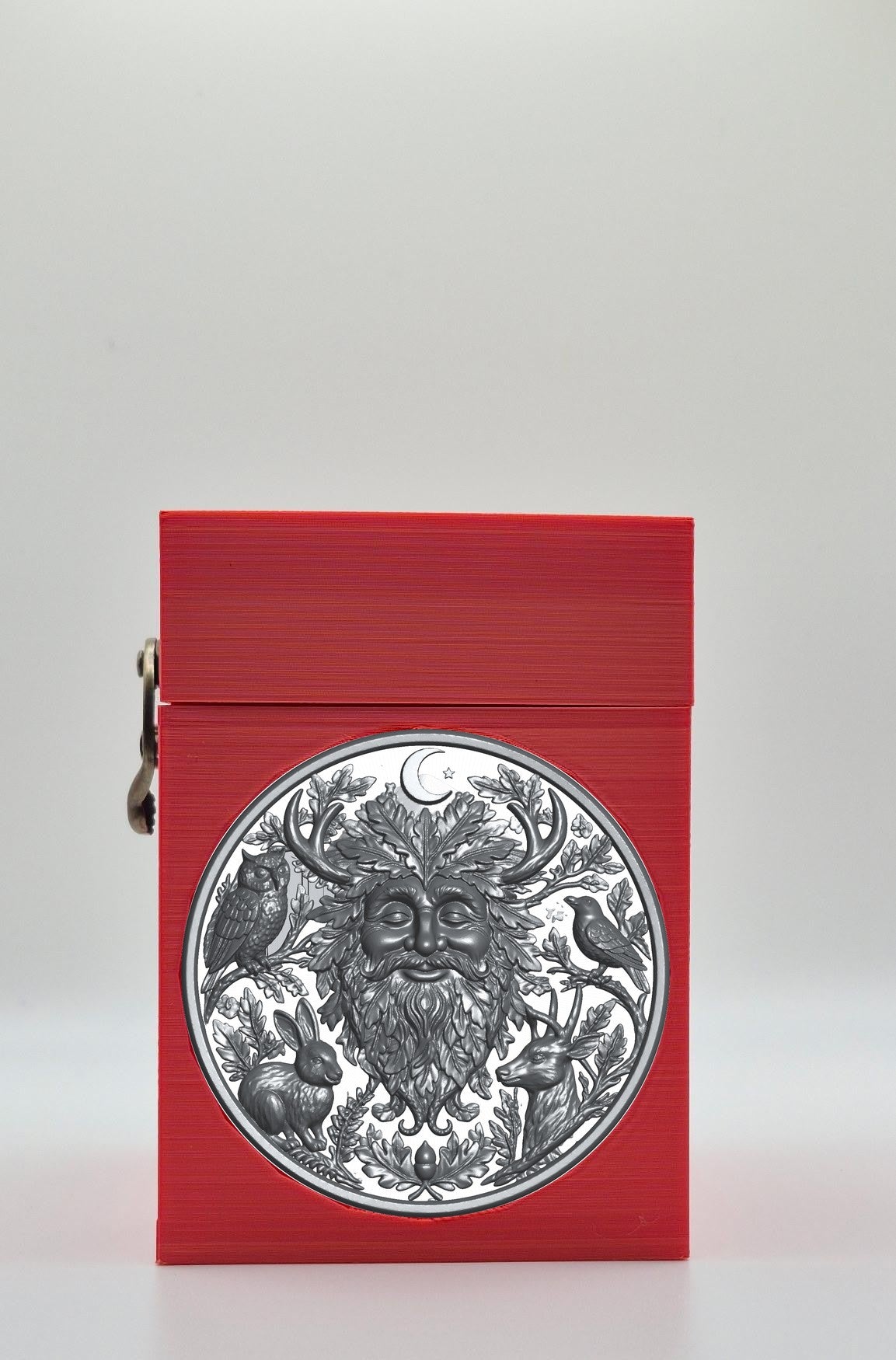 Tree Spirit Card Box — Red