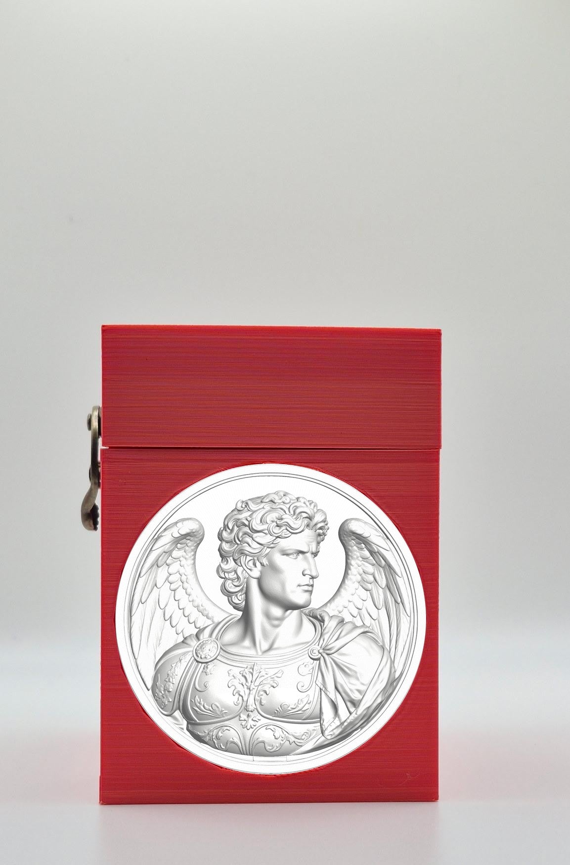 Angel Card Box — Red