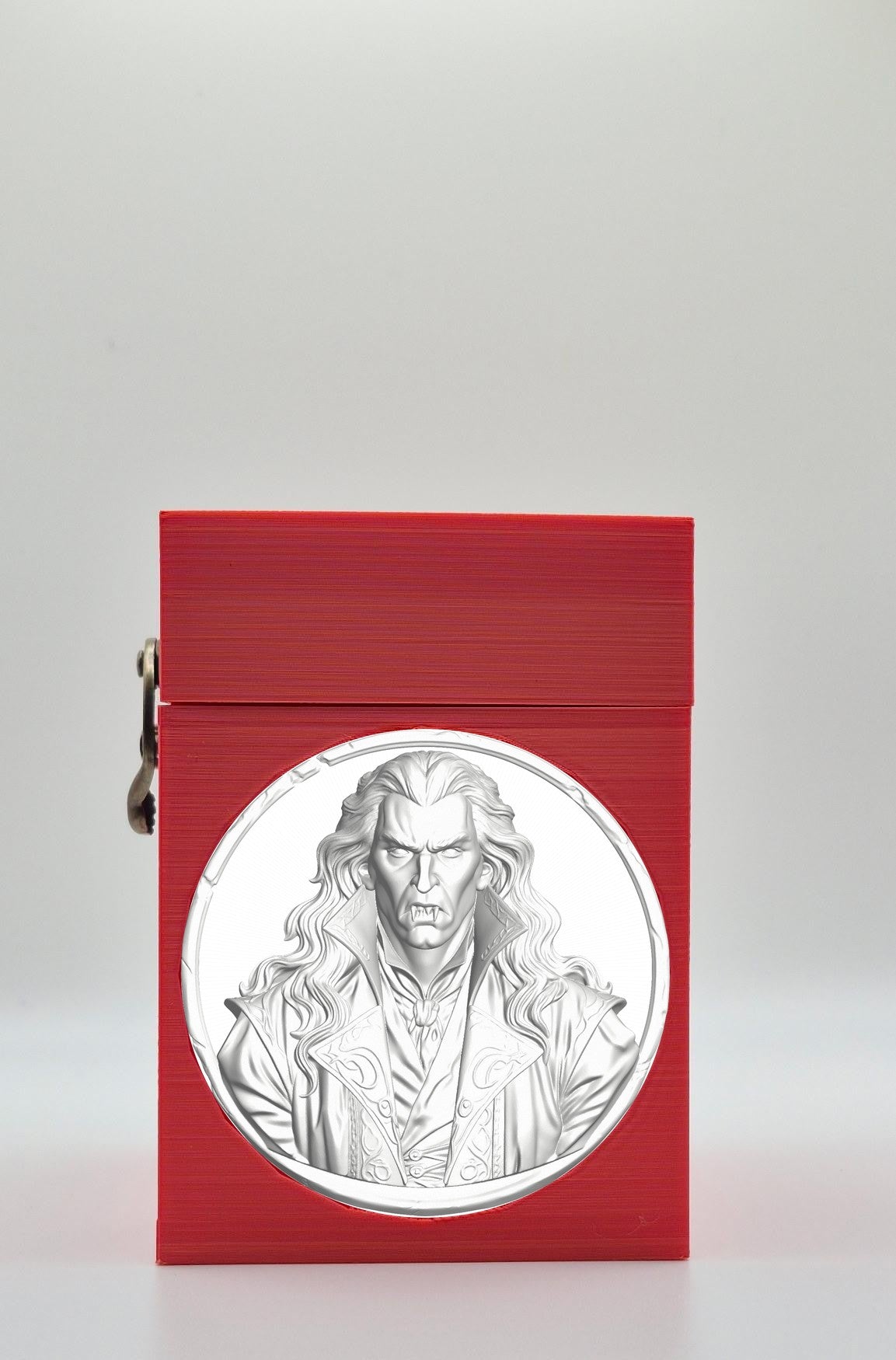 Gothic Vampire Card Box — Red