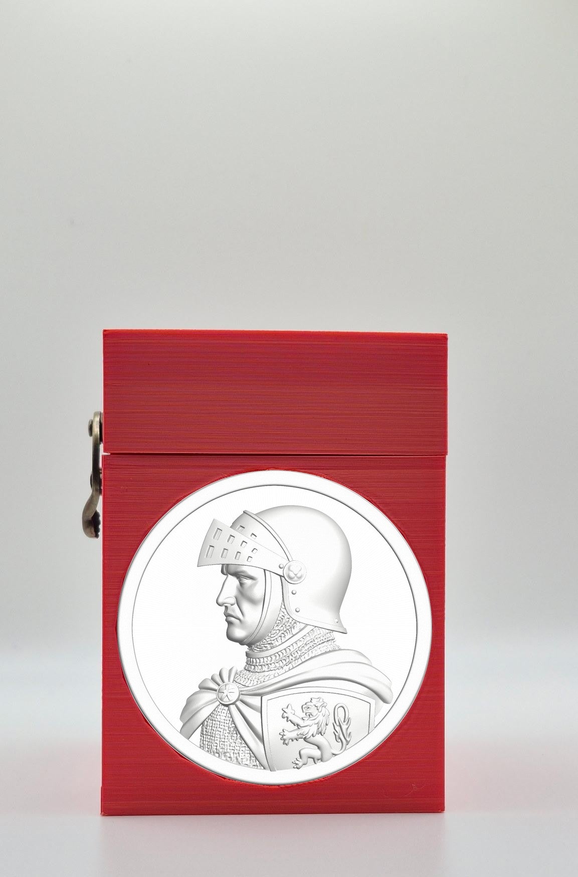 Knight Card Box — Red