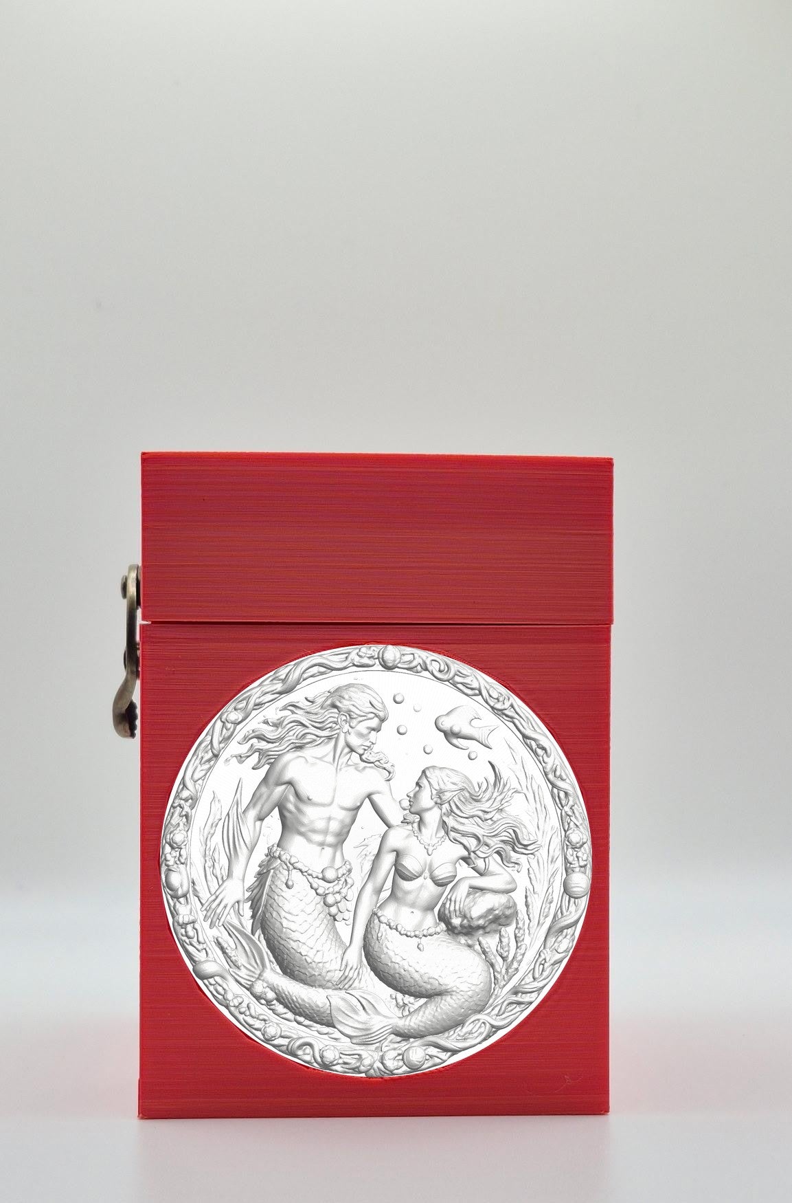 Merfolk Card Box — Red