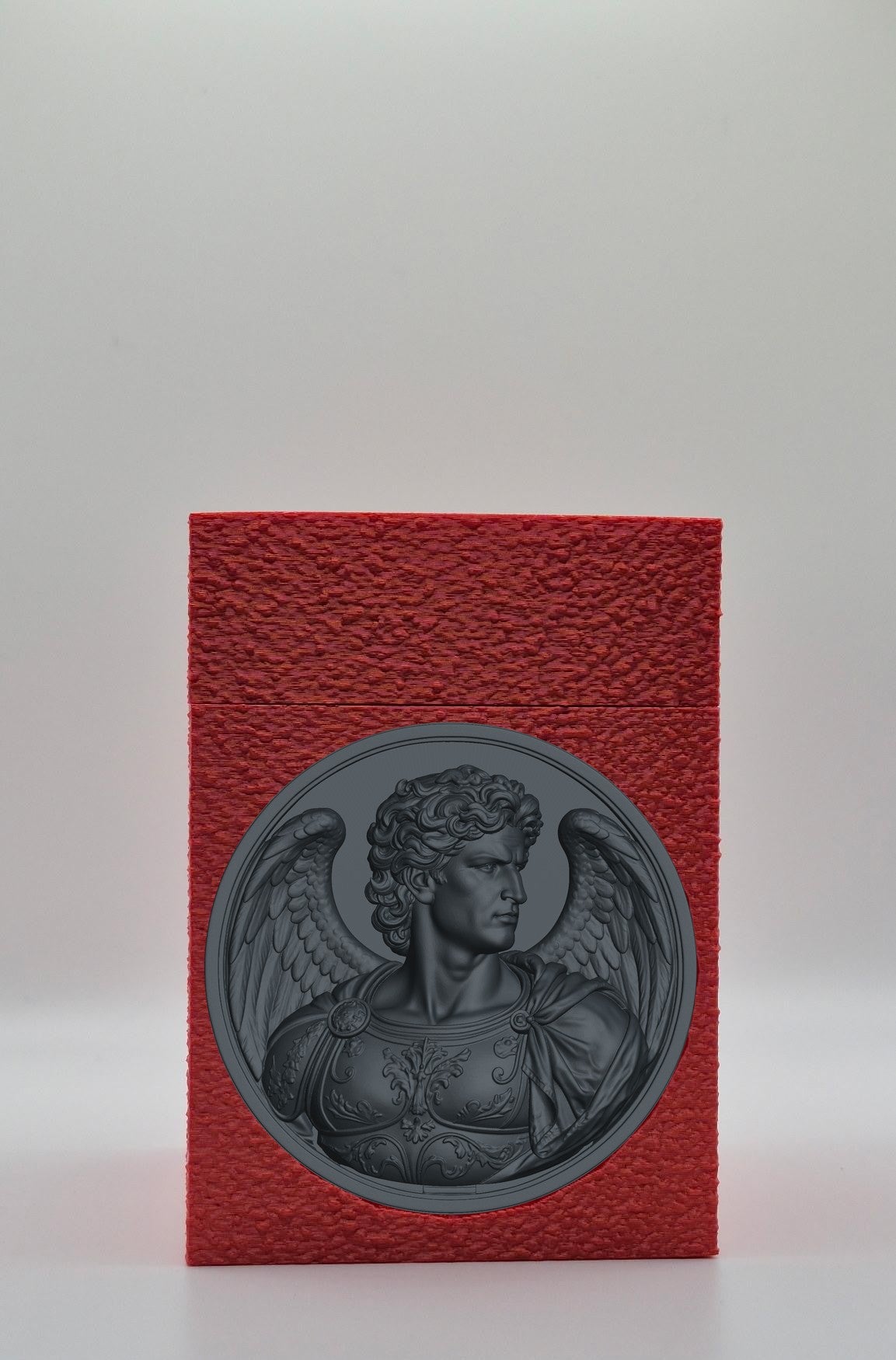 Angel Card Box — Red
