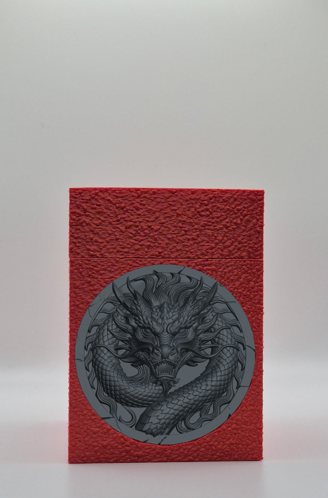 Dragon Card Box — Red