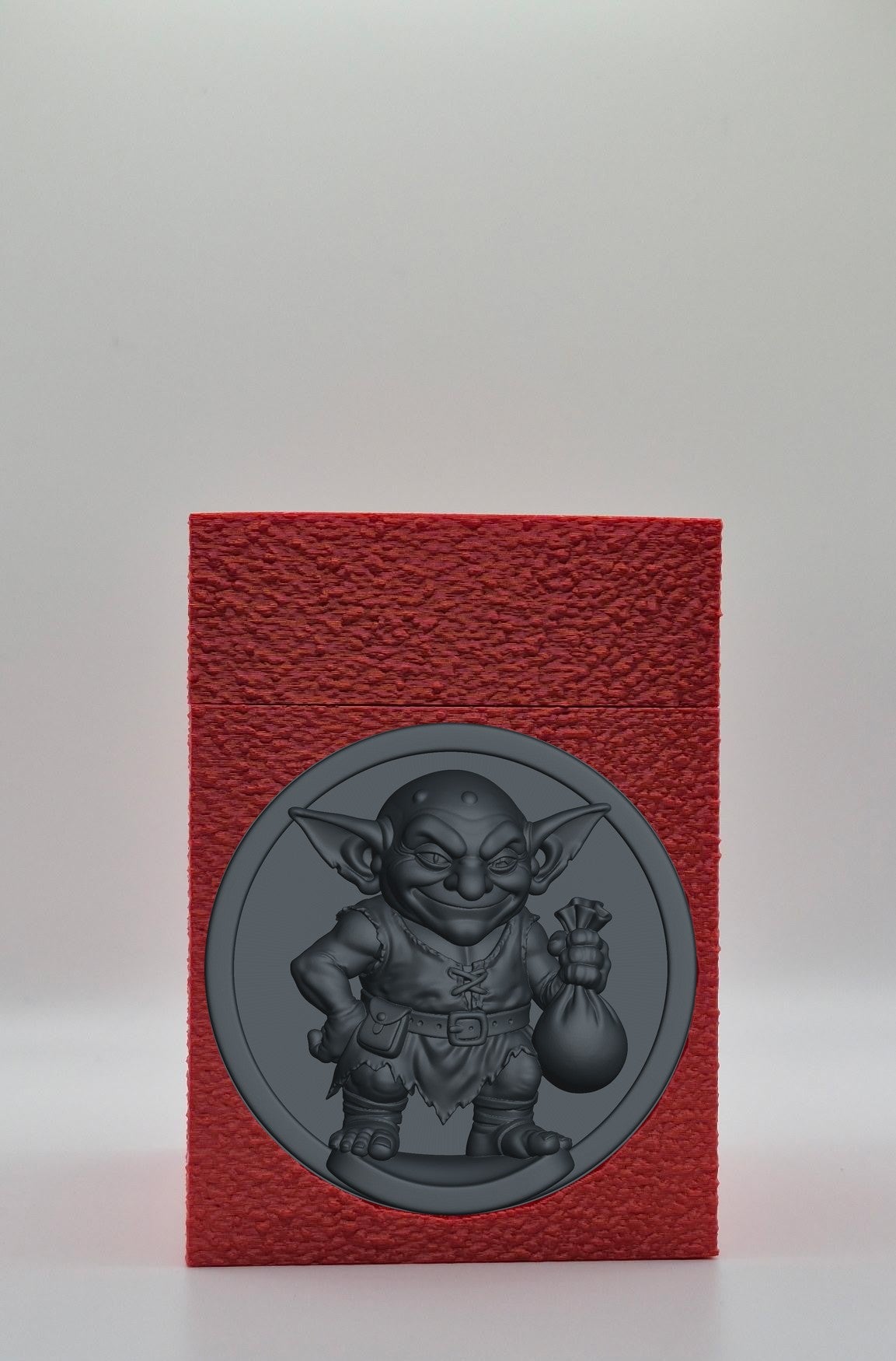 Greedy Goblin Card Box — Red