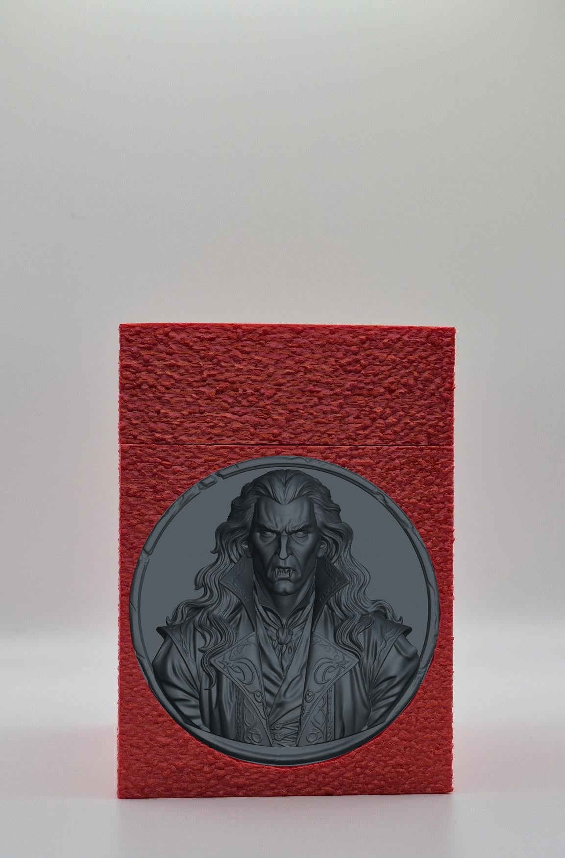 Gothic Vampire Card Box — Red