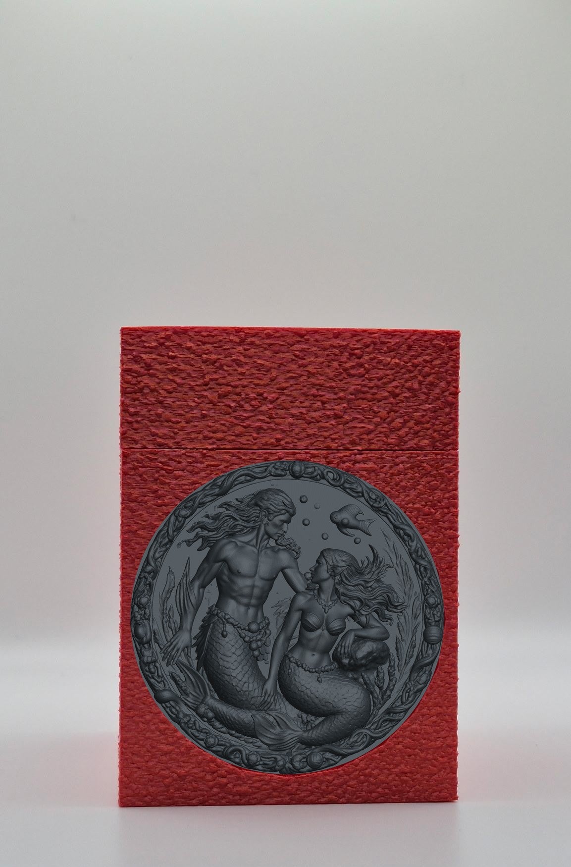 Merfolk Card Box — Red