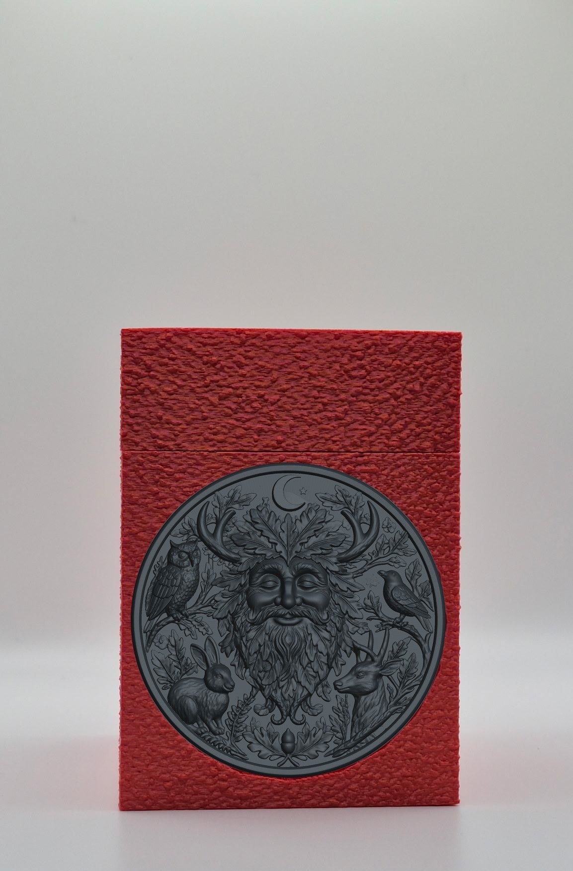 Tree Spirit Card Box — Red