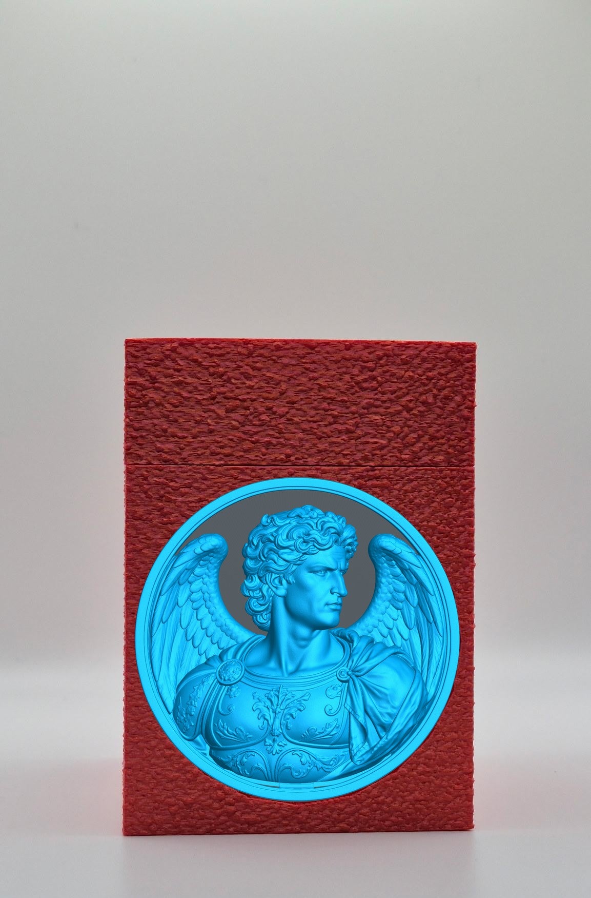 Angel Card Box — Red