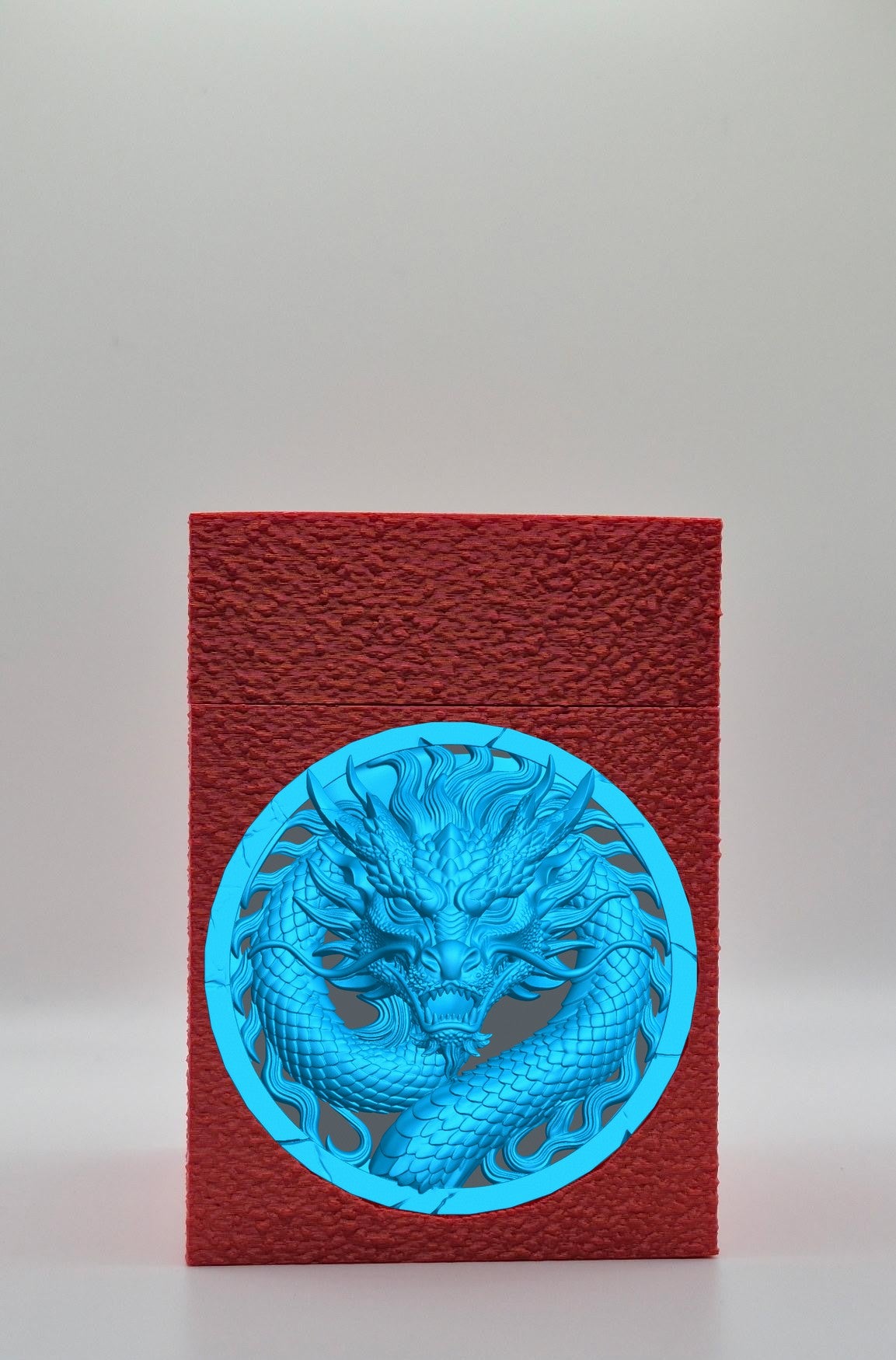 Dragon Card Box — Red
