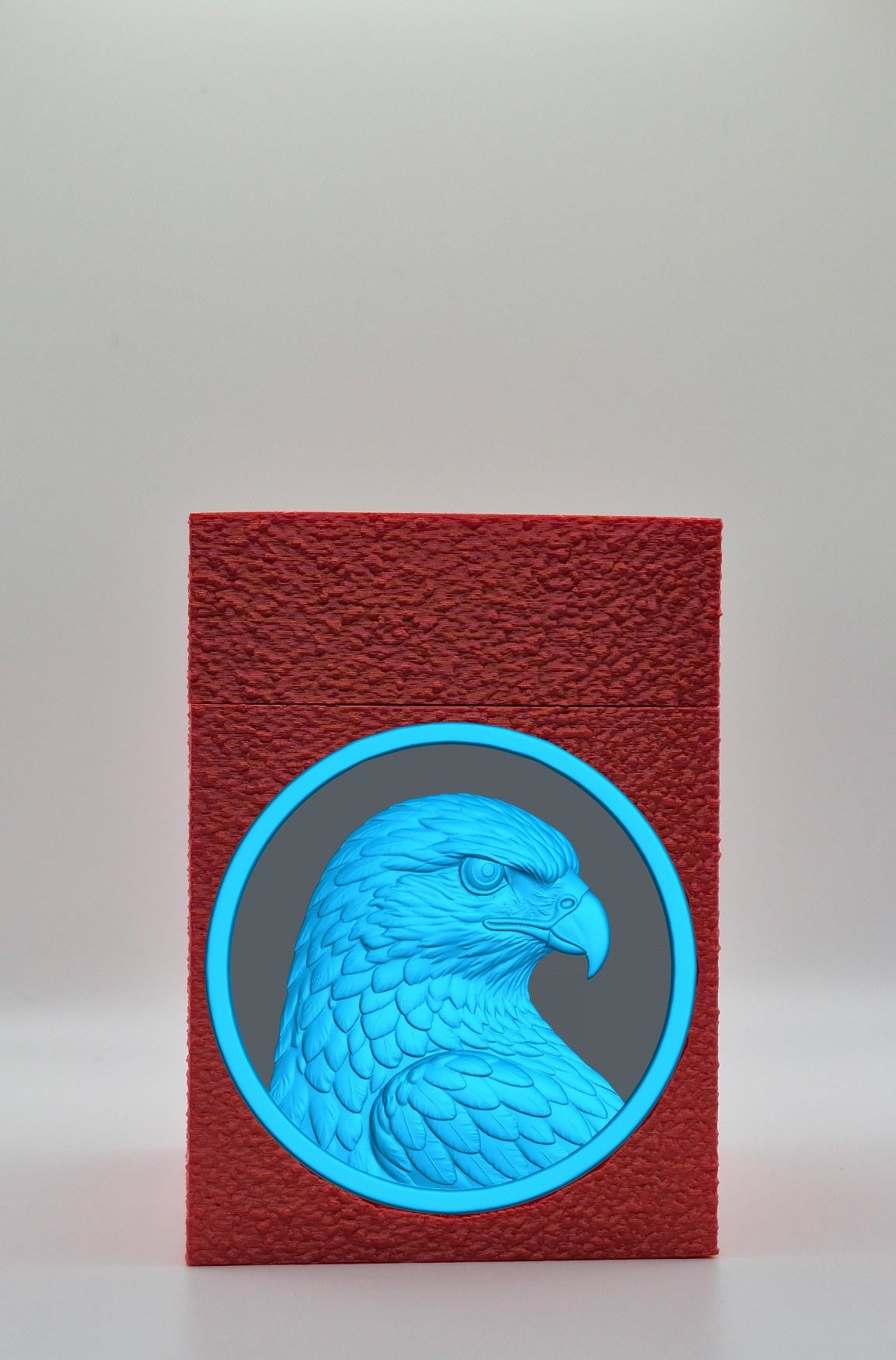 Eagle Card Box — Red