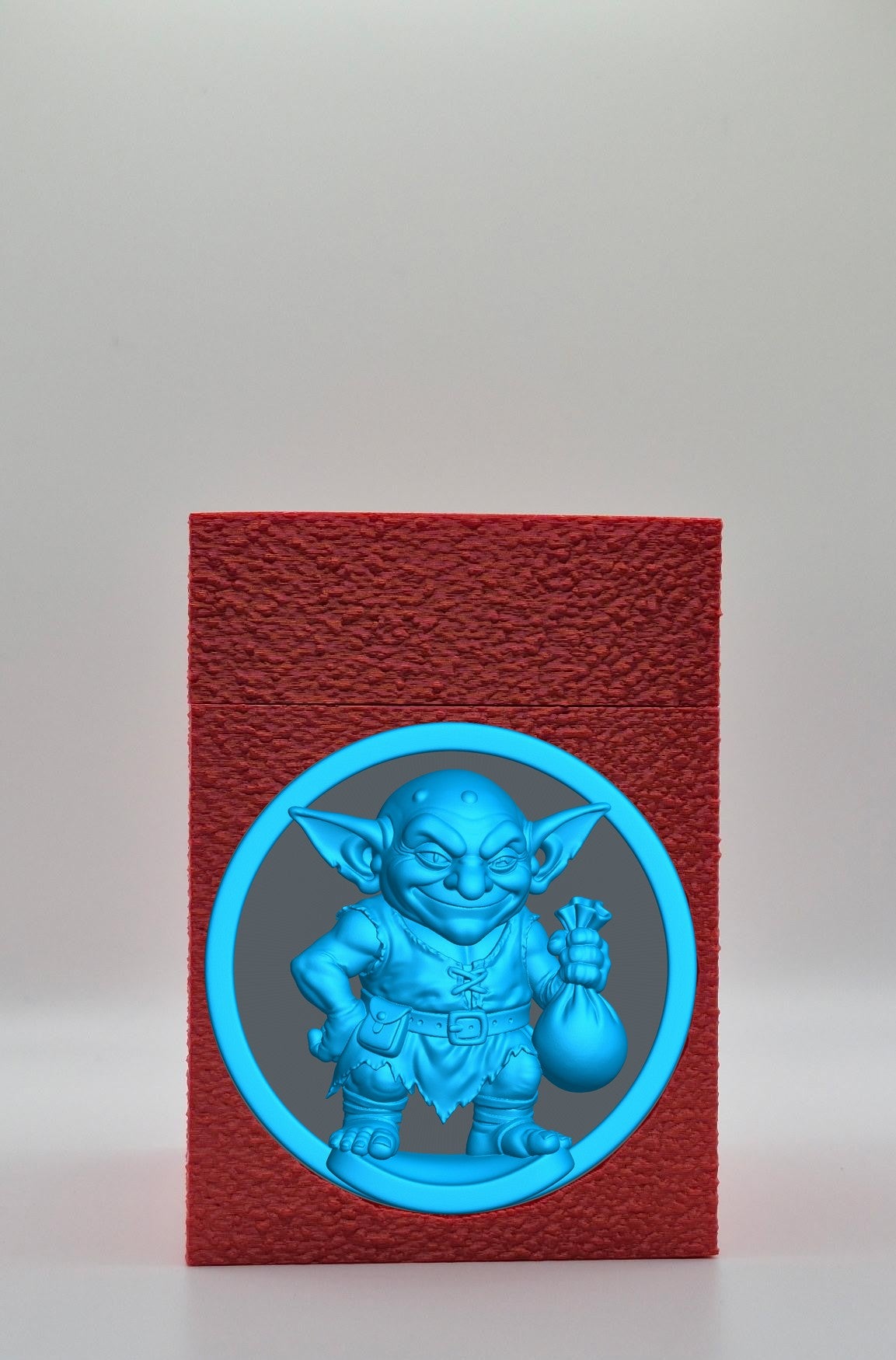 Greedy Goblin Card Box — Red