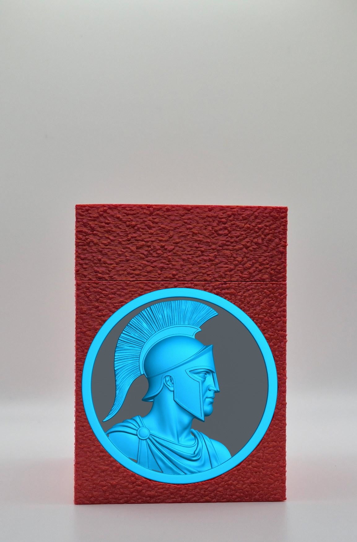 Spartan Card Box — Red