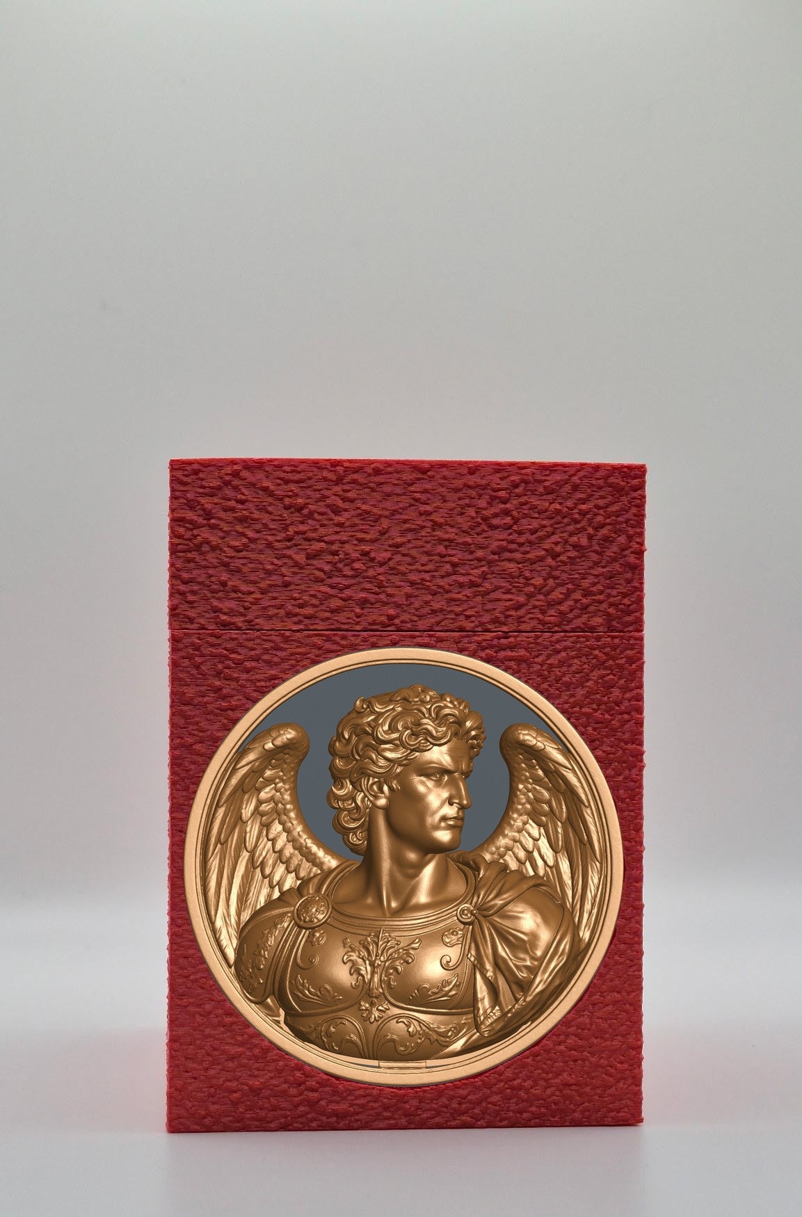 Angel Card Box — Red