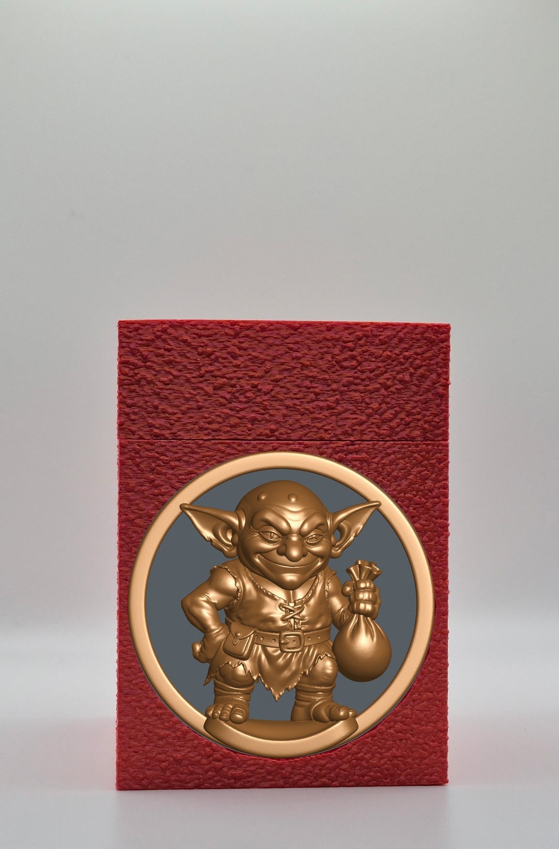 Greedy Goblin Card Box — Red