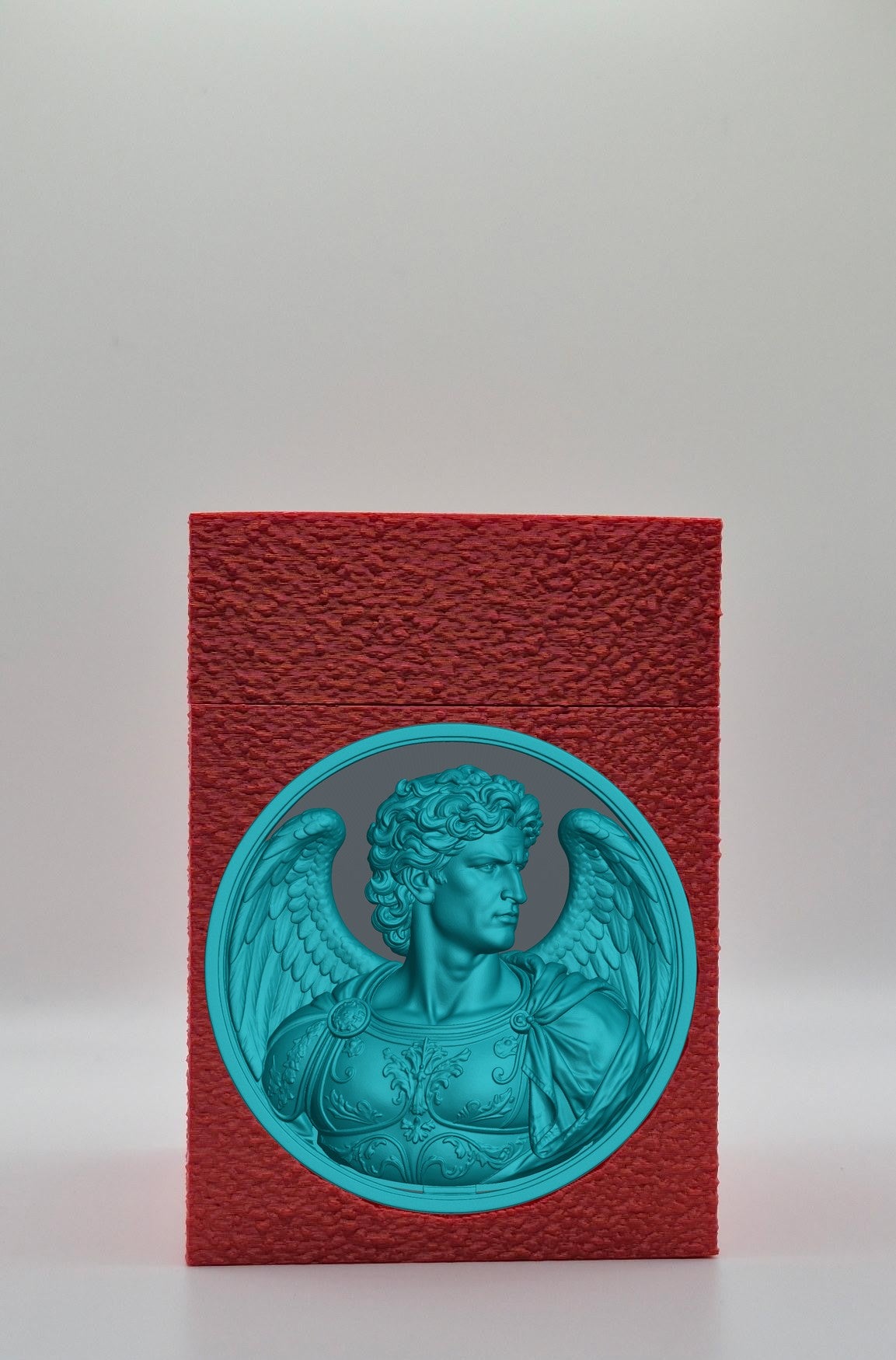 Angel Card Box — Red