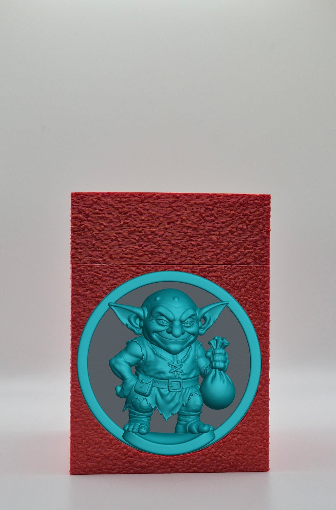 Greedy Goblin Card Box — Red