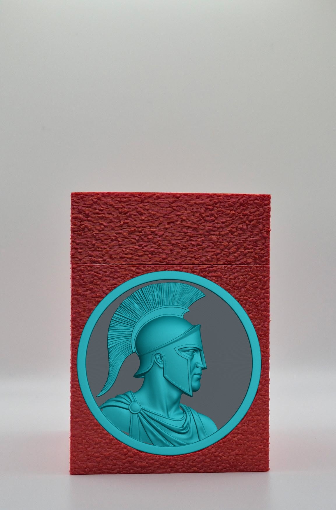 Spartan Card Box — Red