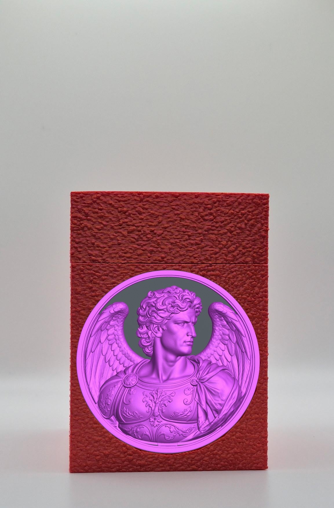 Angel Card Box — Red