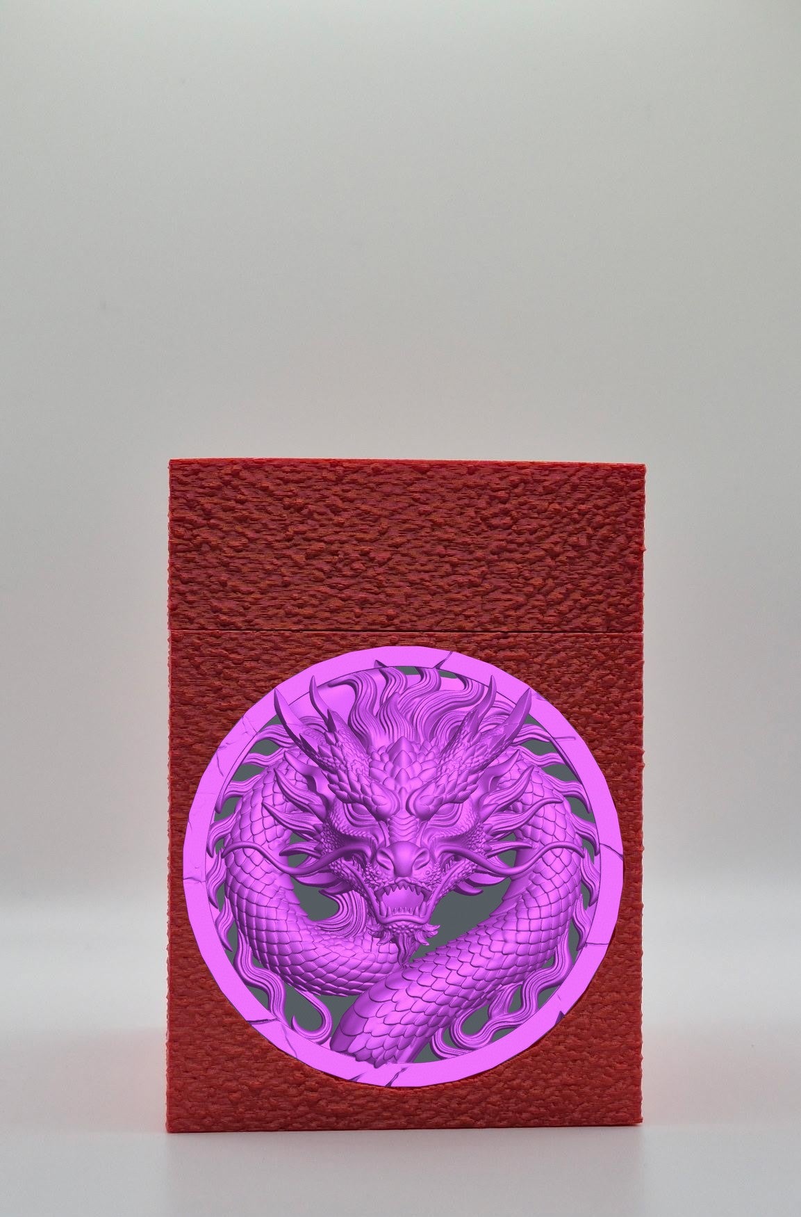 Dragon Card Box — Red