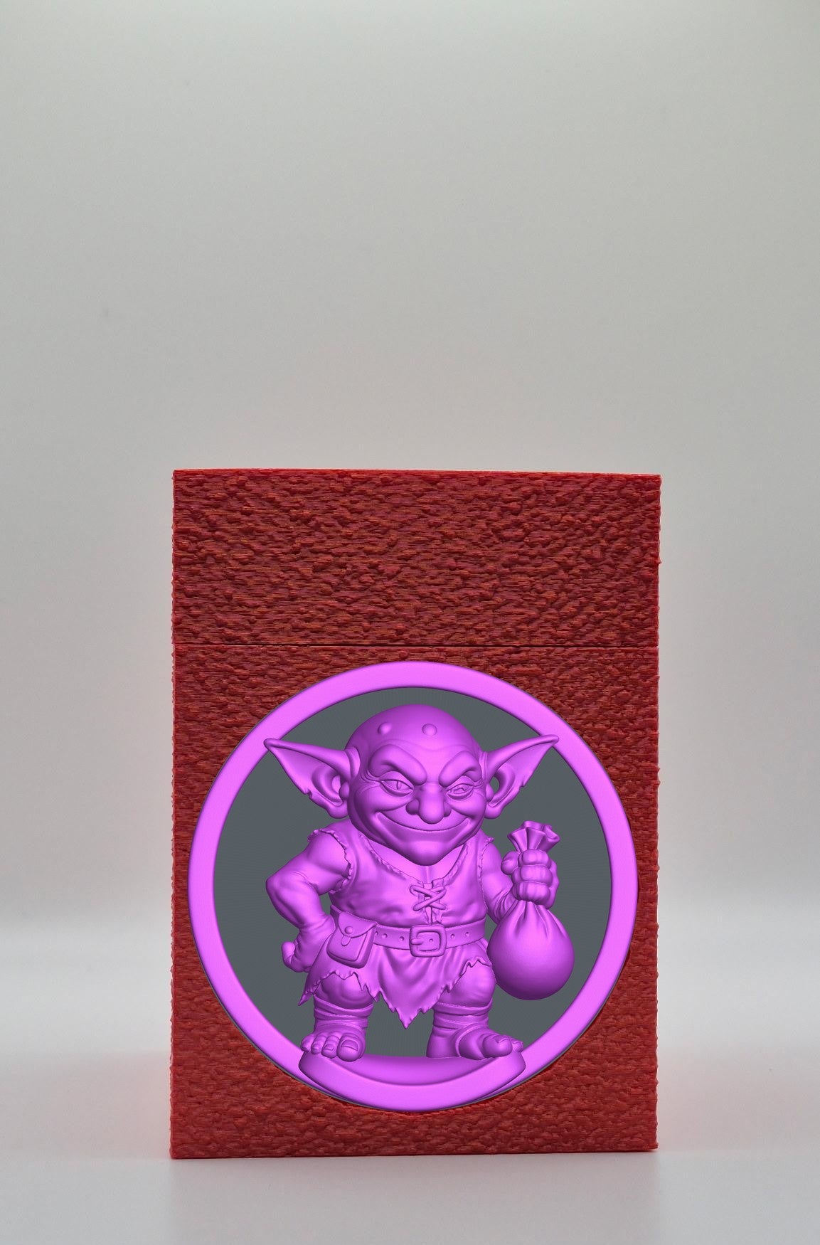Greedy Goblin Card Box — Red