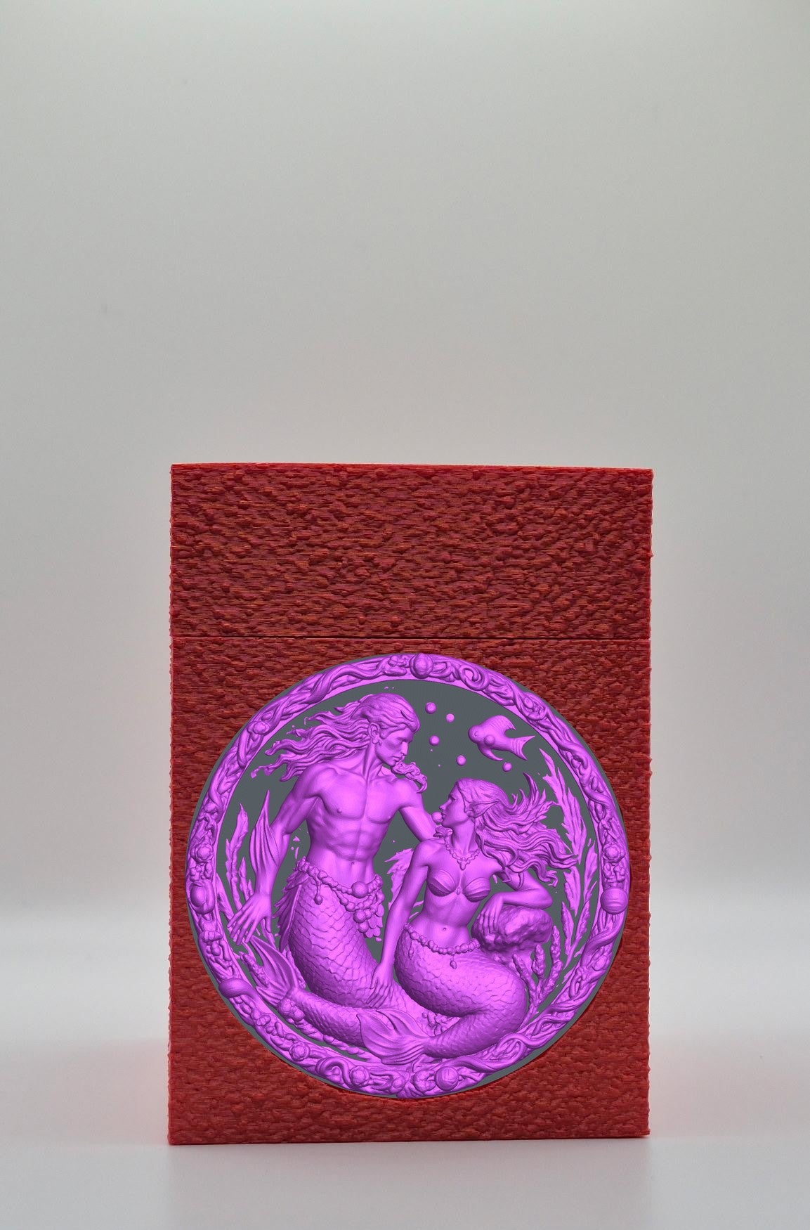 Merfolk Card Box — Red