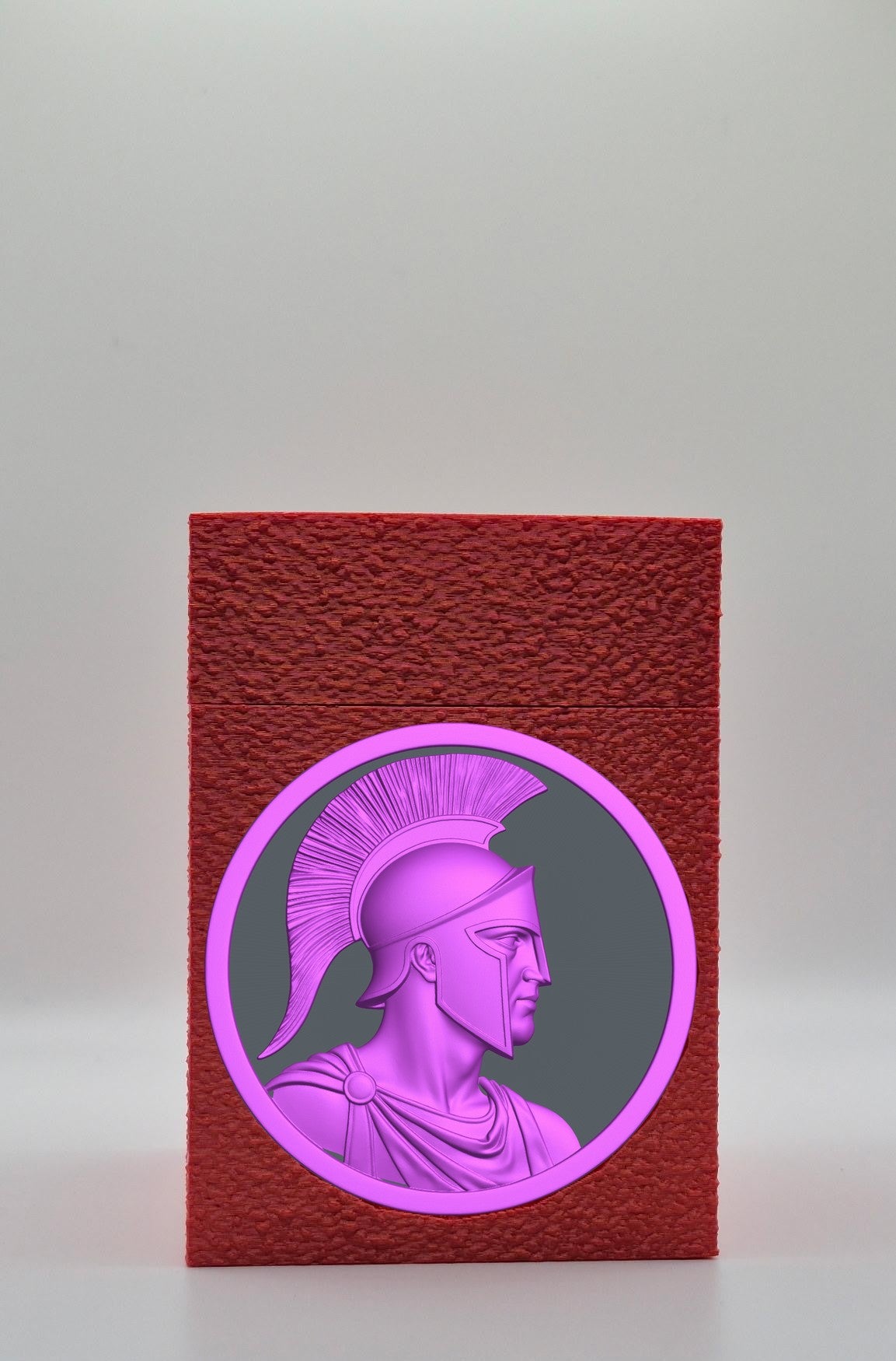 Spartan Card Box — Red