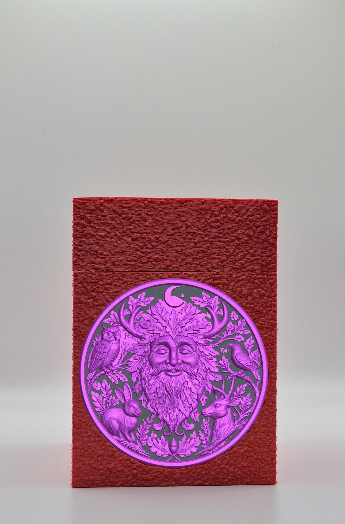 Tree Spirit Card Box — Red