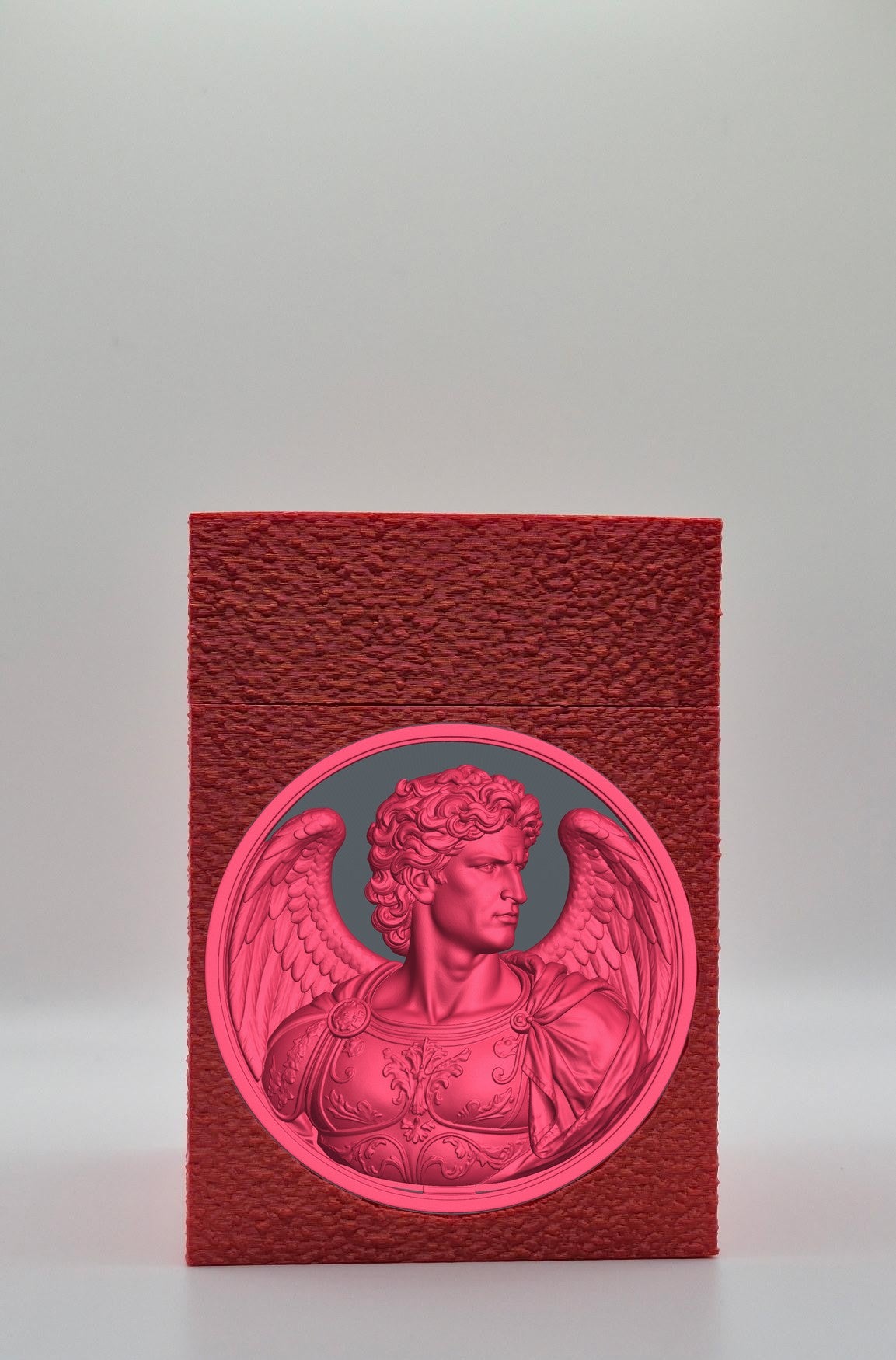 Angel Card Box — Red