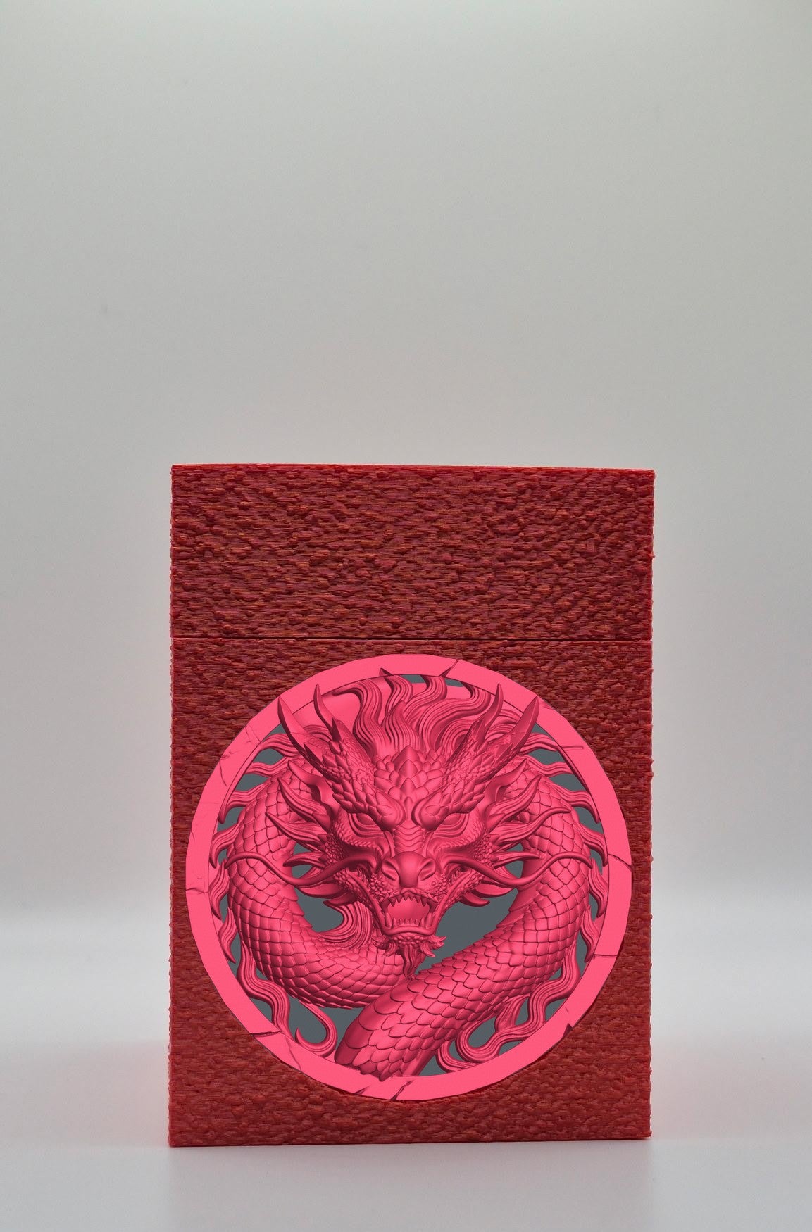 Dragon Card Box — Red