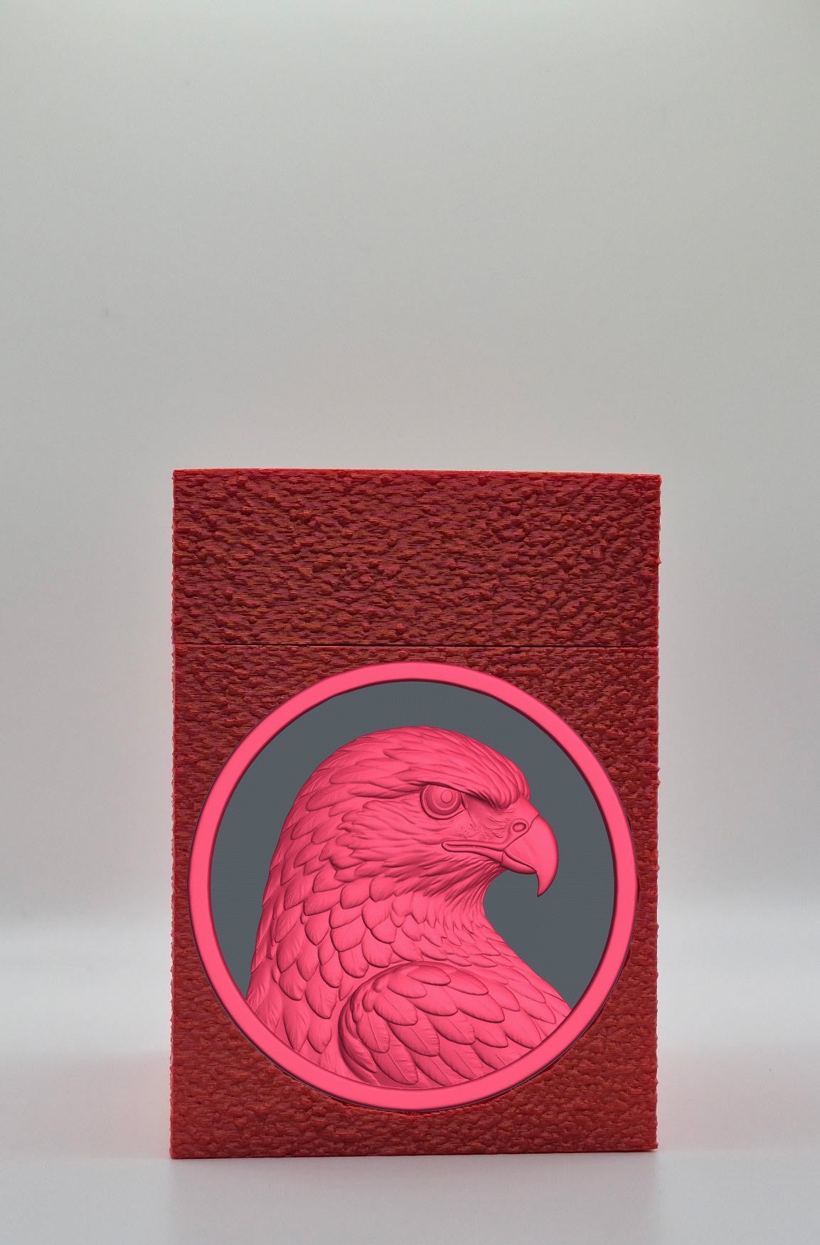 Eagle Card Box — Red