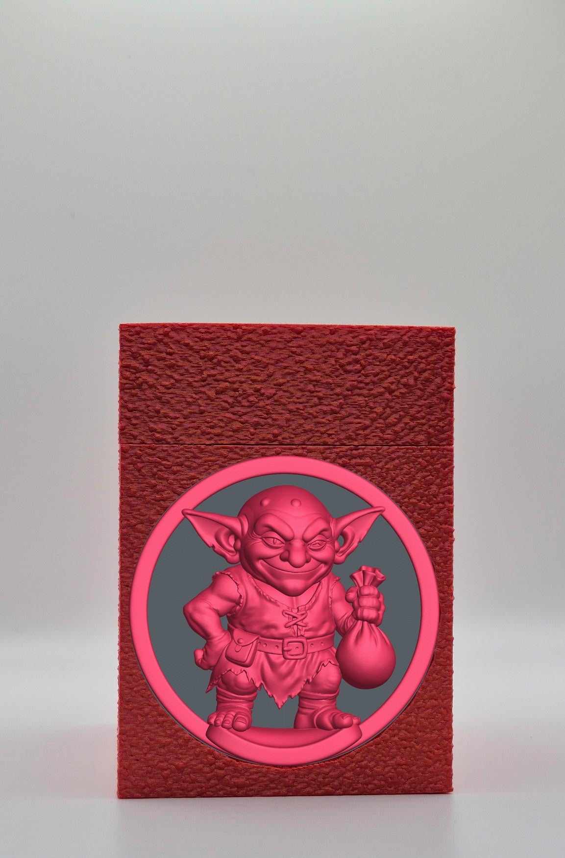 Greedy Goblin Card Box — Red