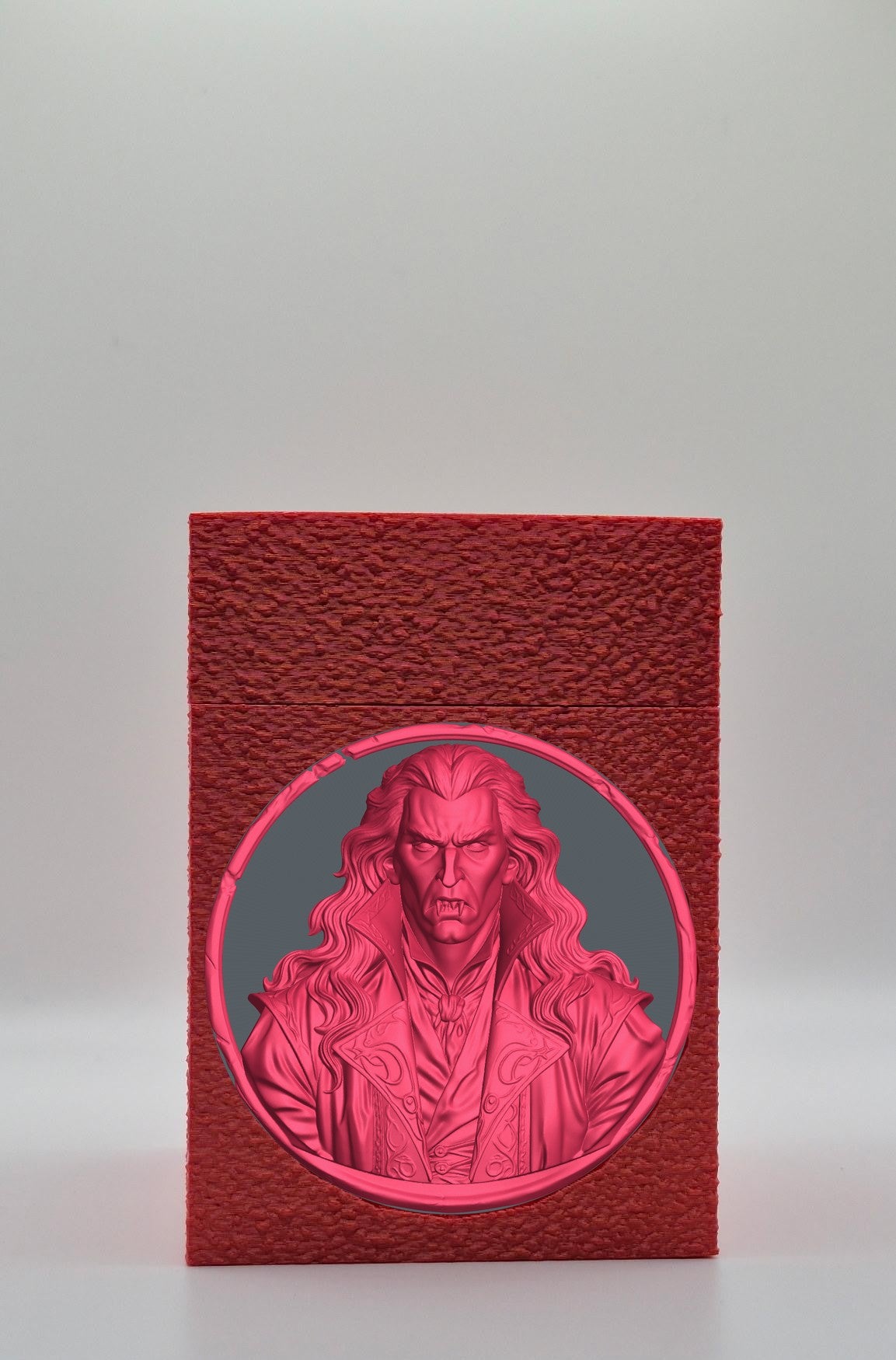 Gothic Vampire Card Box — Red