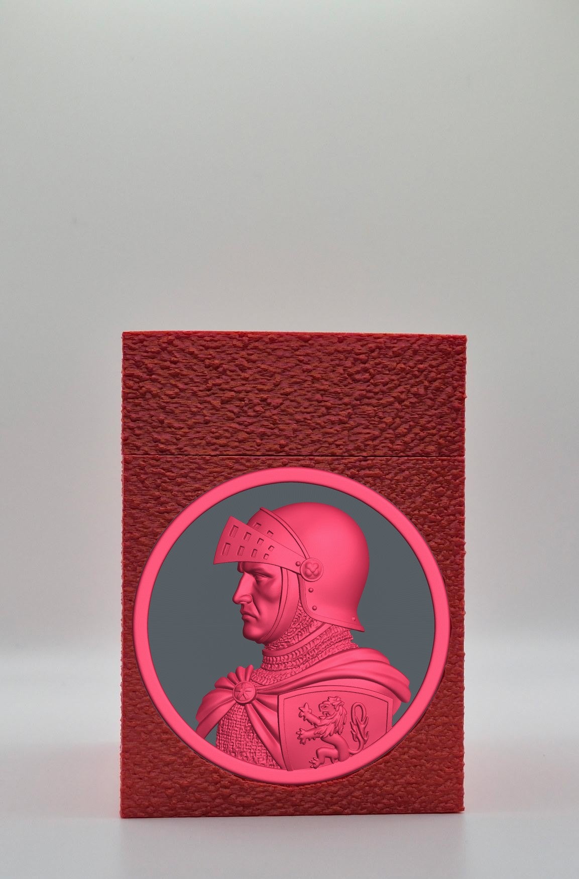 Knight Card Box — Red