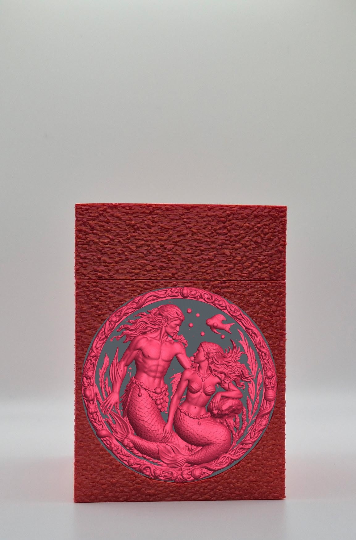 Merfolk Card Box — Red