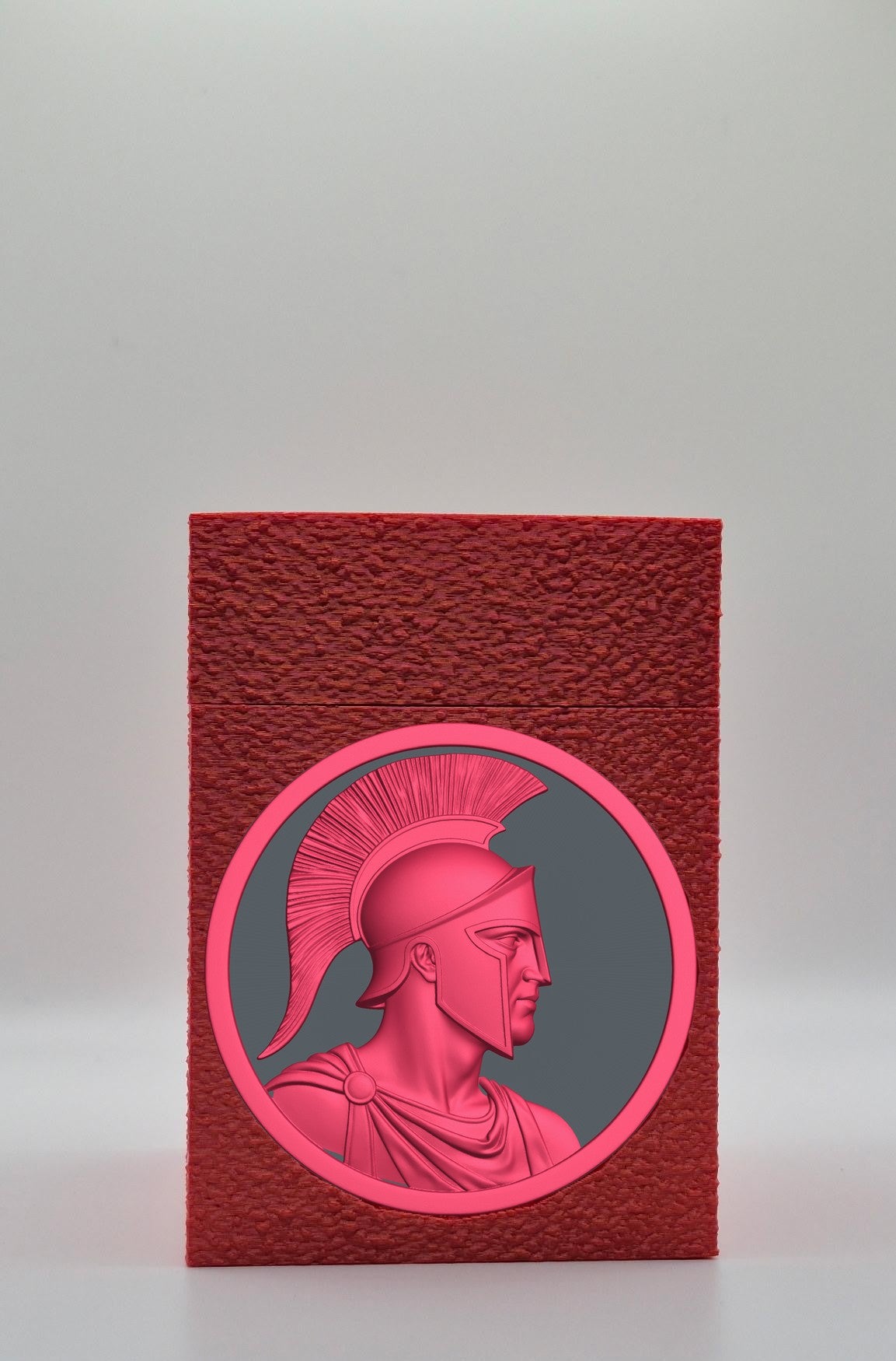 Spartan Card Box — Red