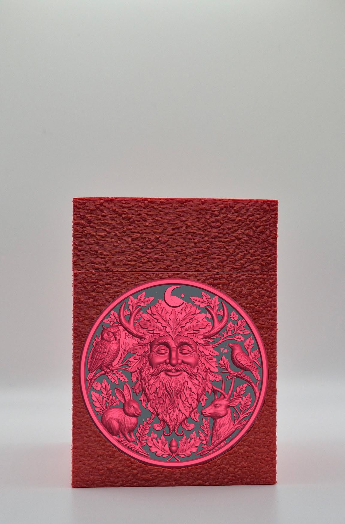 Tree Spirit Card Box — Red