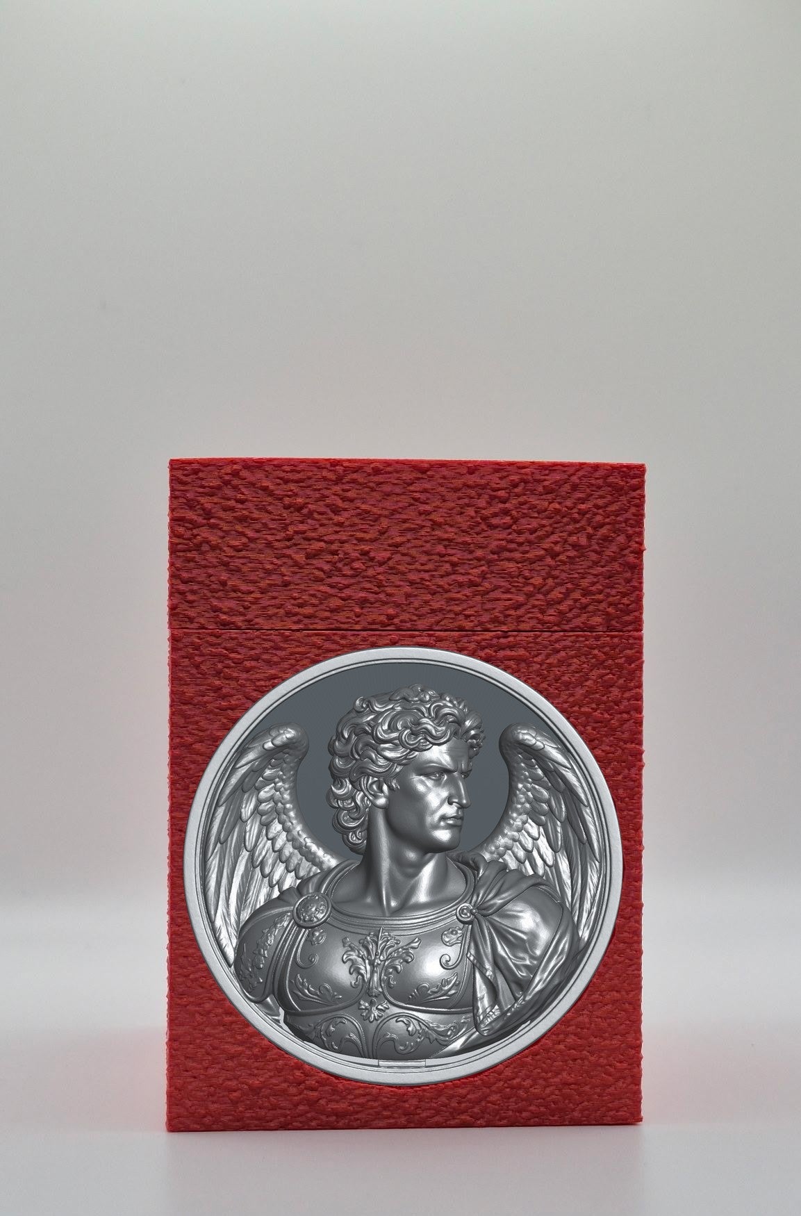 Angel Card Box — Red