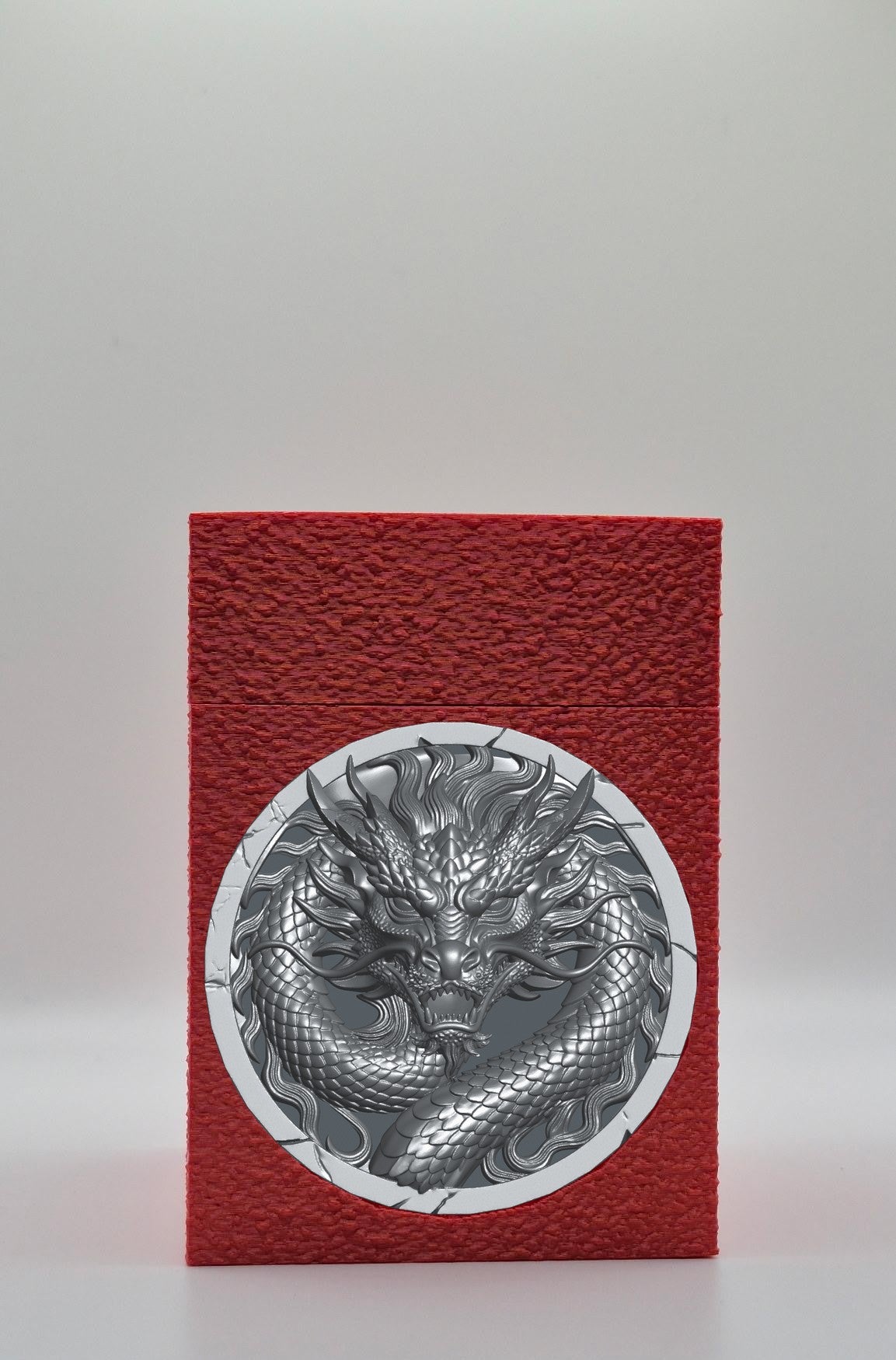 Dragon Card Box — Red