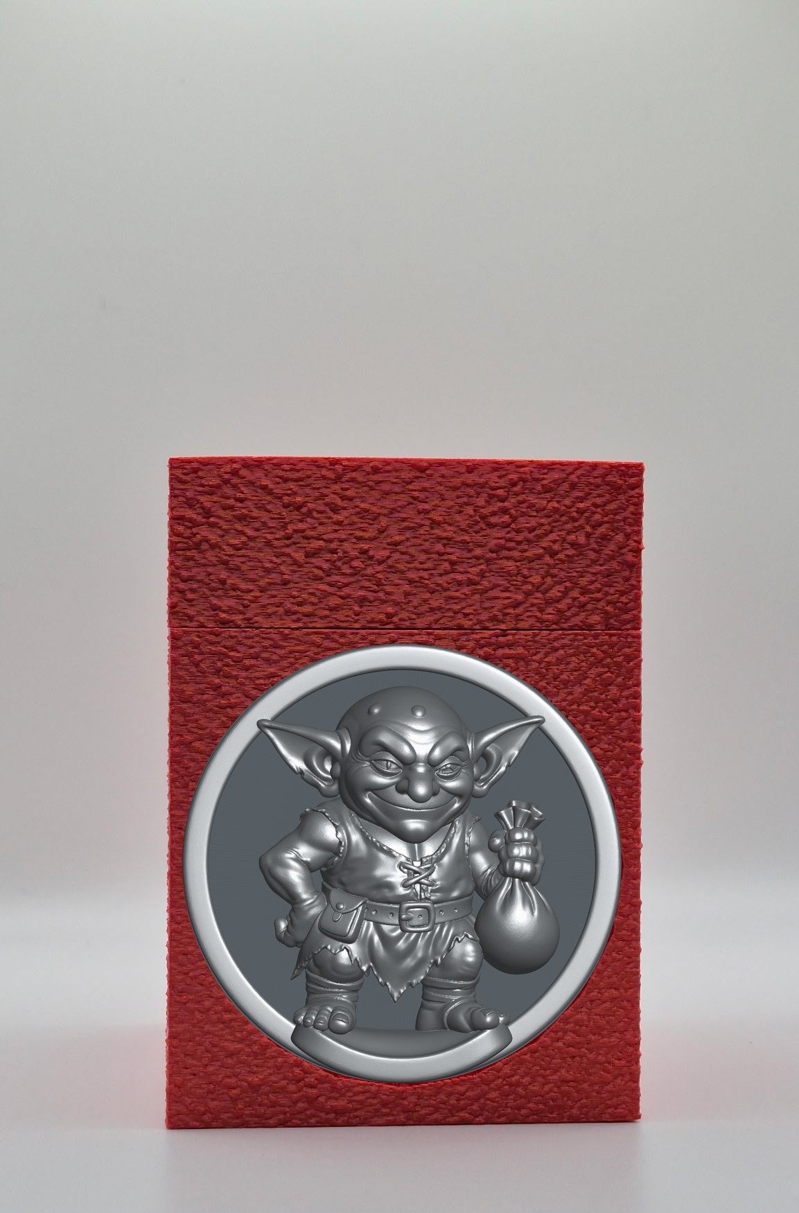 Greedy Goblin Card Box — Red