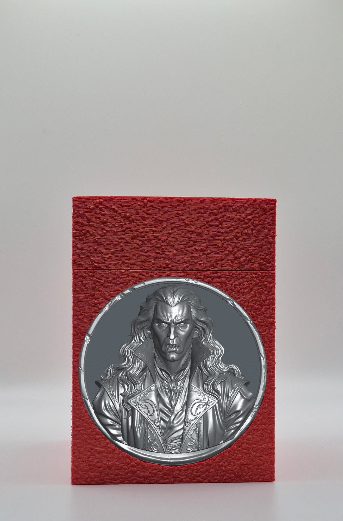 Gothic Vampire Card Box — Red