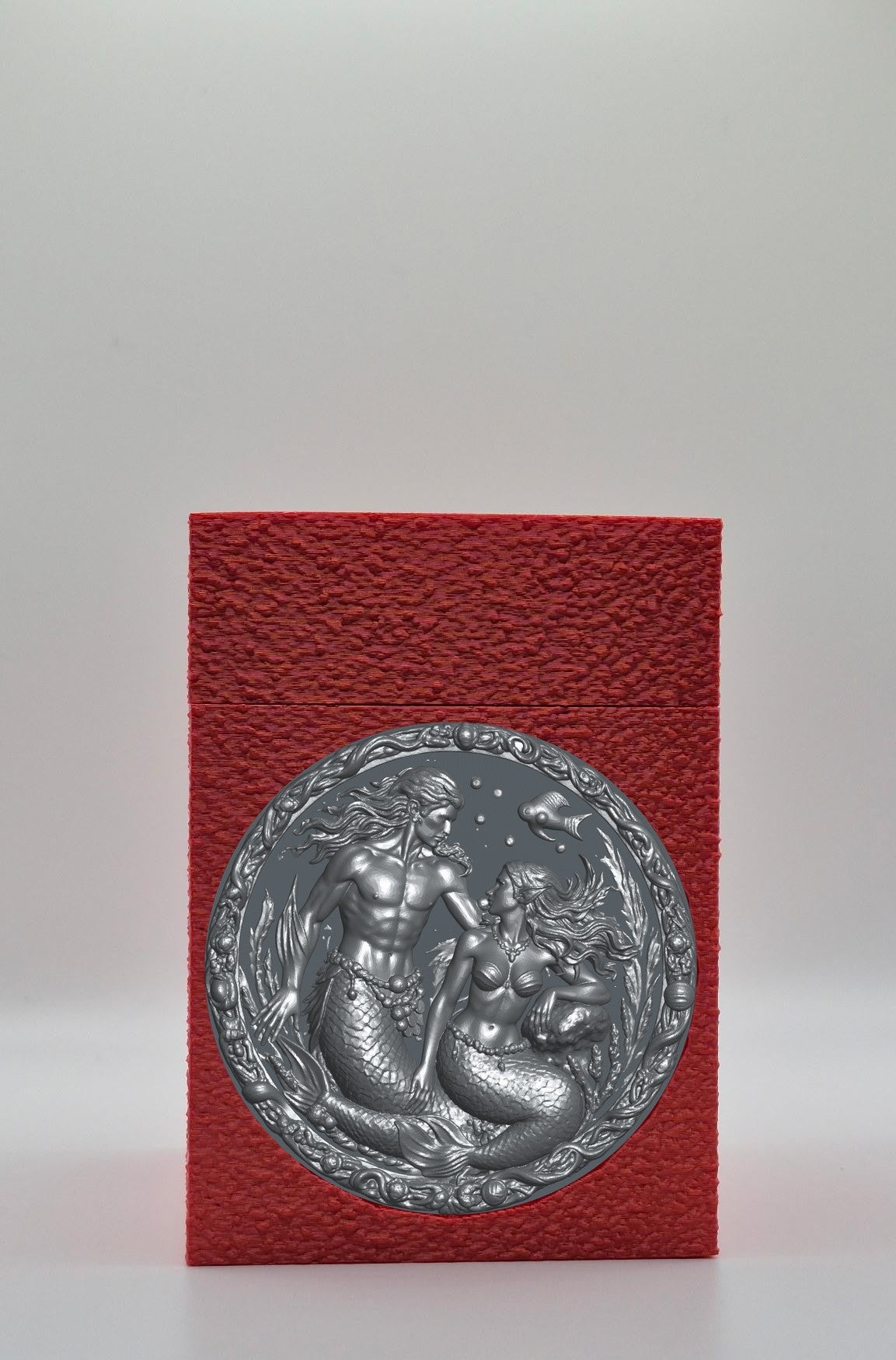 Merfolk Card Box — Red