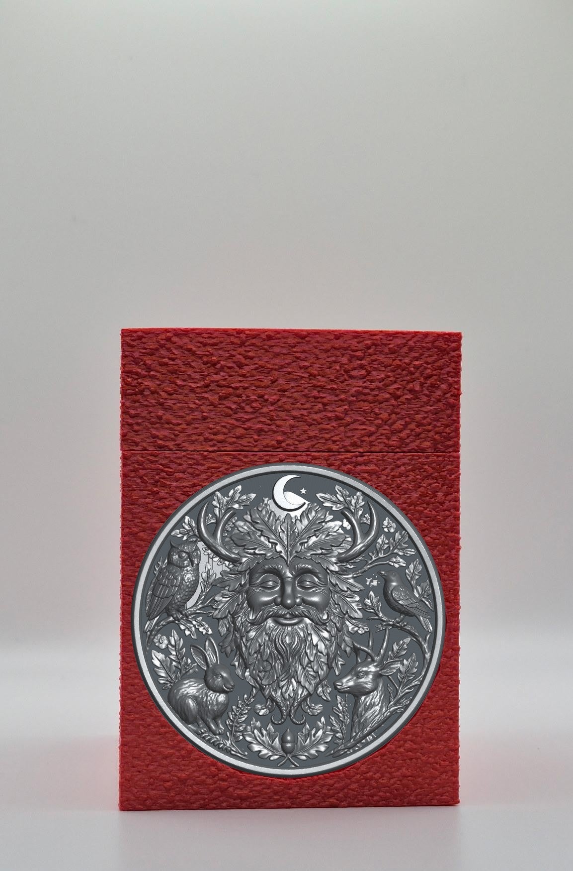 Tree Spirit Card Box — Red