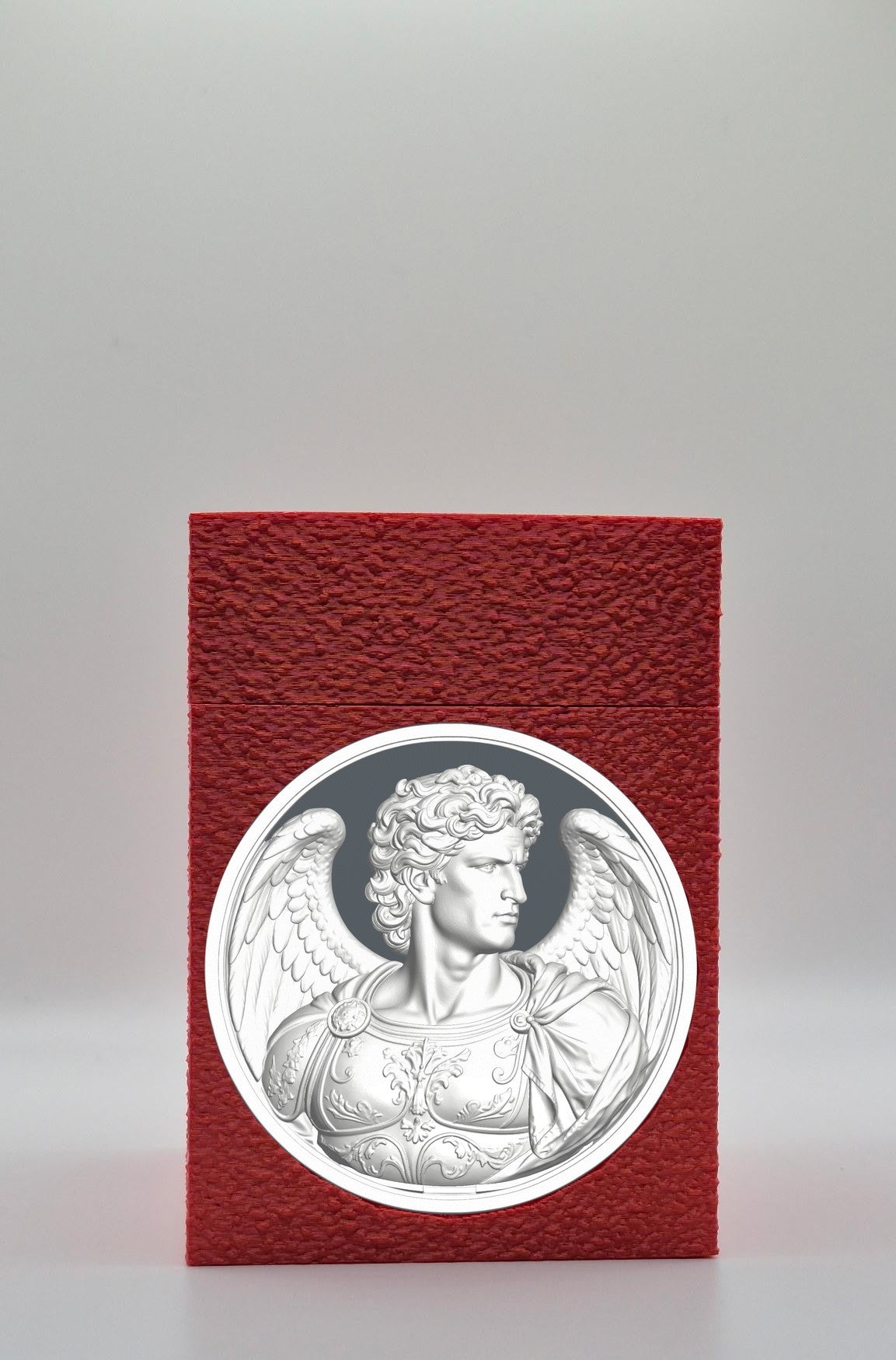 Angel Card Box — Red