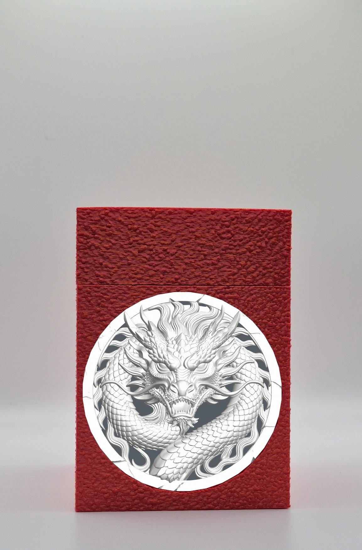 Dragon Card Box — Red